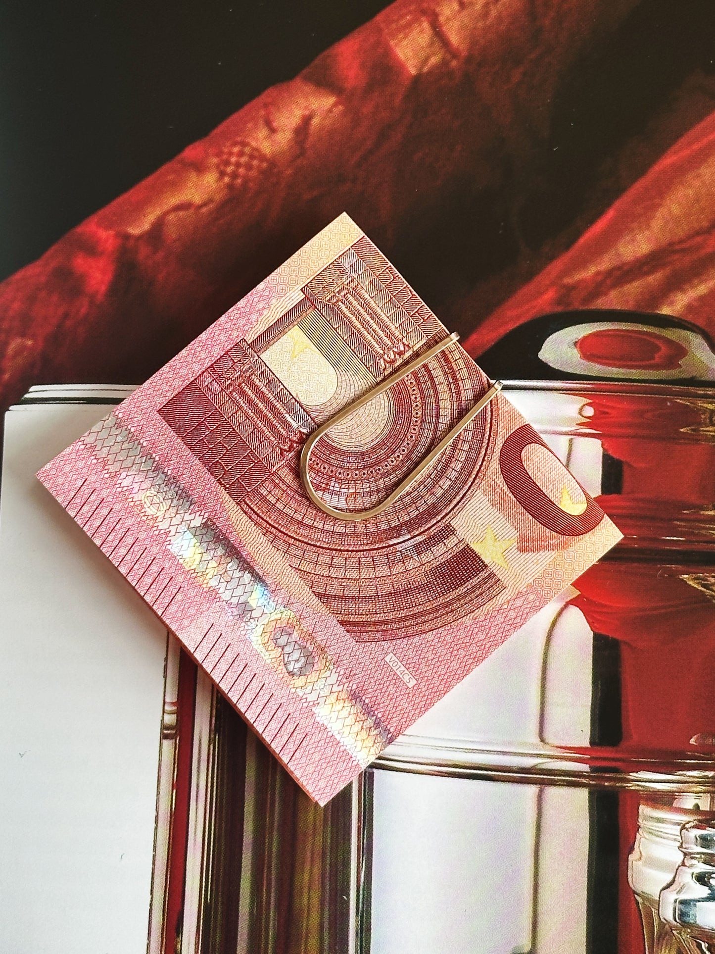 Pince à billets Cartier vintage – C de Cartier en argent