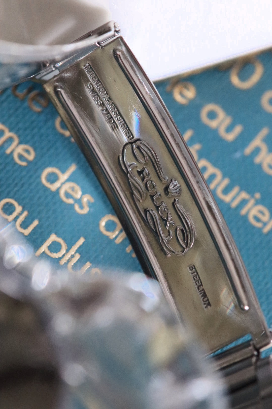 Rolex Oyster Perpetual Date Réf. 1500 – Cadran Bleu Mosaïque - Année 1972