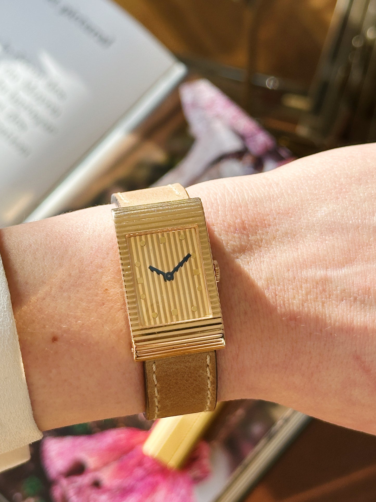 Montre Reflet de Boucheron en or jaune 18 carats, vintage année 1947