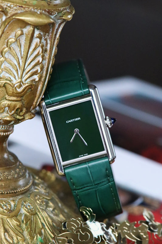 Cartier Tank Must Verte référence 4323 / WSTA0113