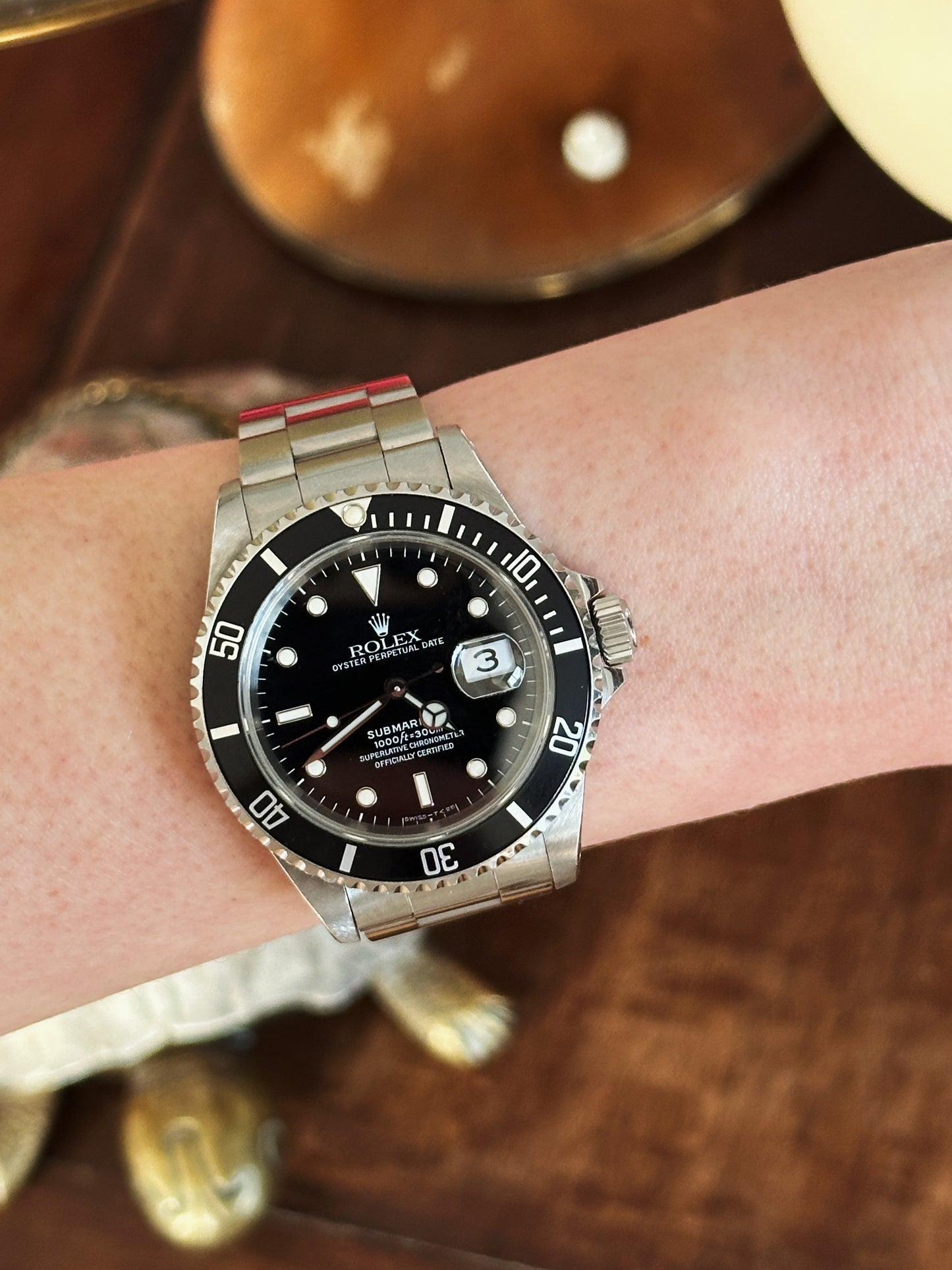 Rolex Submariner 16610 de 1994 avec boîte et papiers
