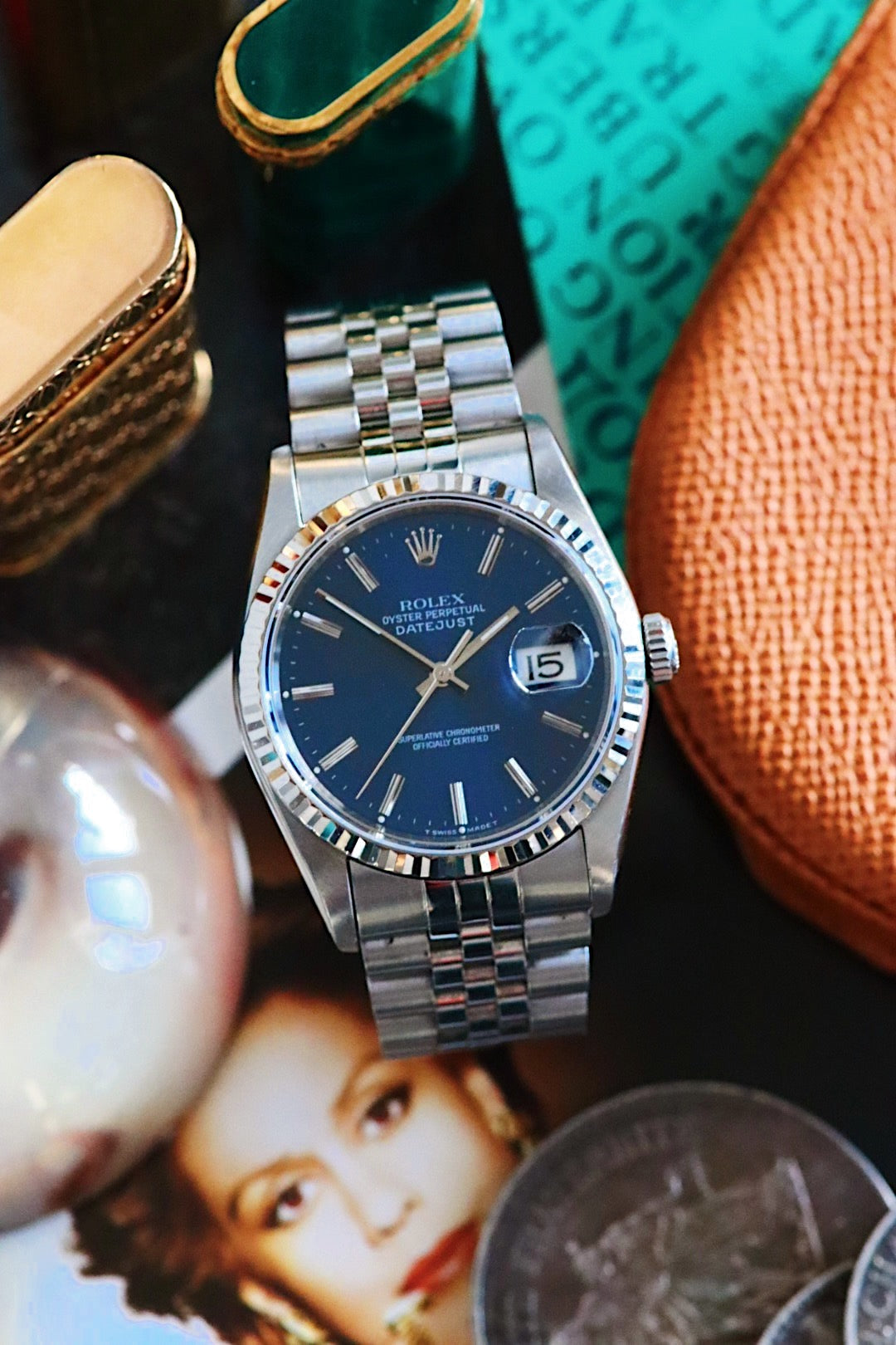 Rolex Datejust 16234 – Cadran Bleu Nuit
