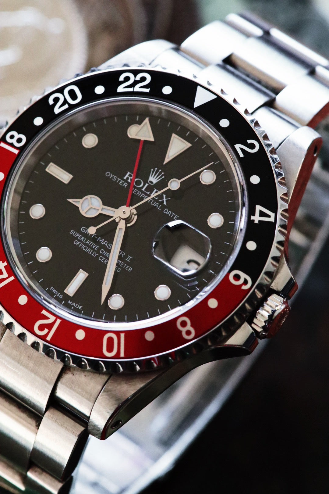 Rolex GMT-Master II 16710 “Coke” red and black, full set