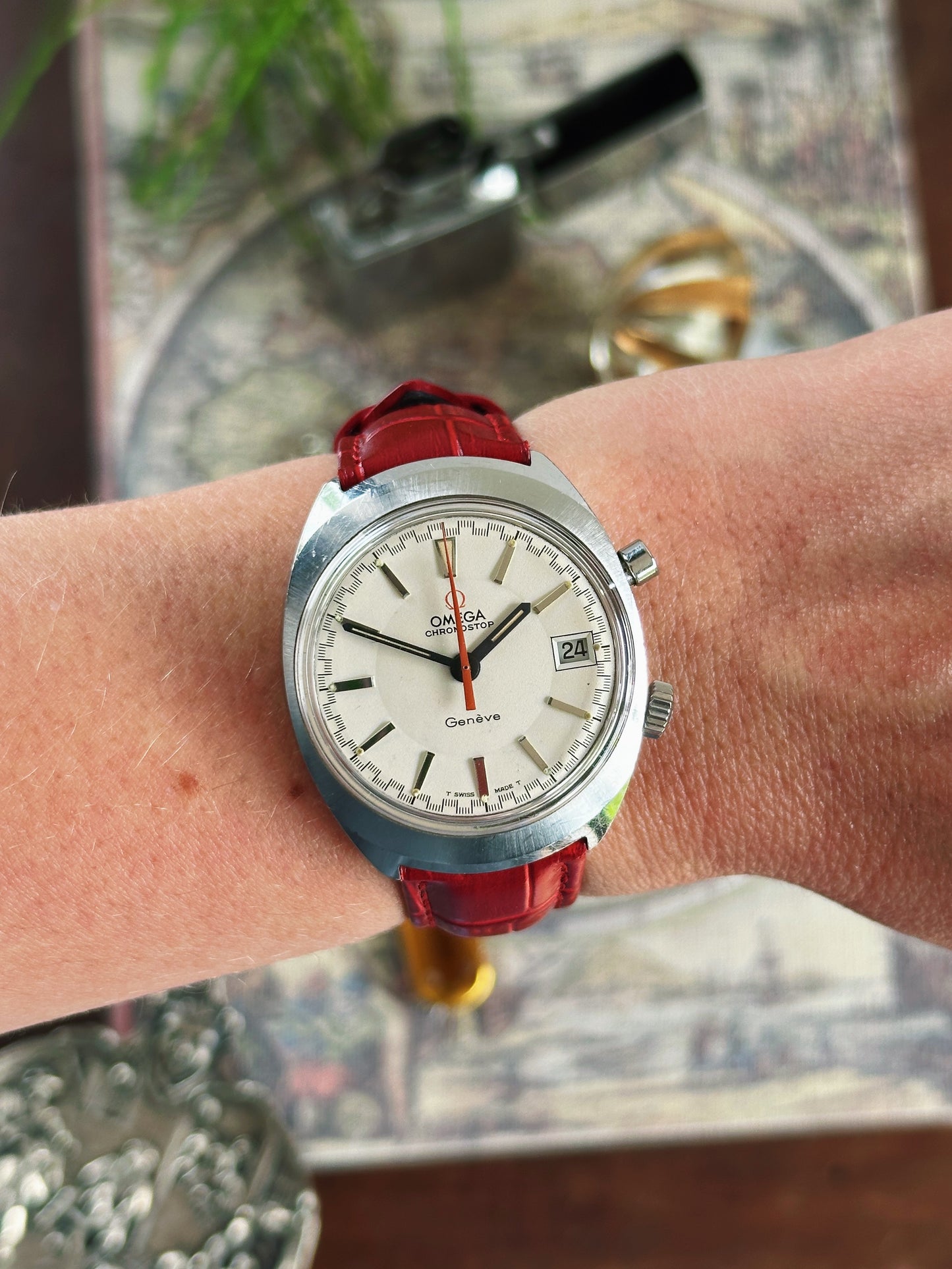 Omega Chronostop Genève 146.009 (1969) – Vintage exceptionnel