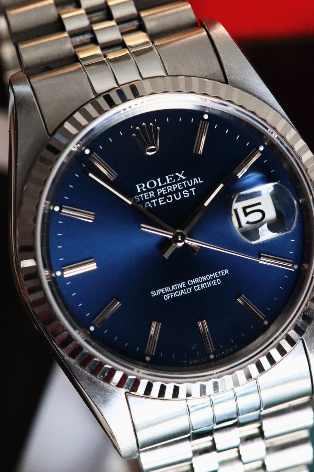 Rolex Datejust 16234 – Cadran Bleu Nuit