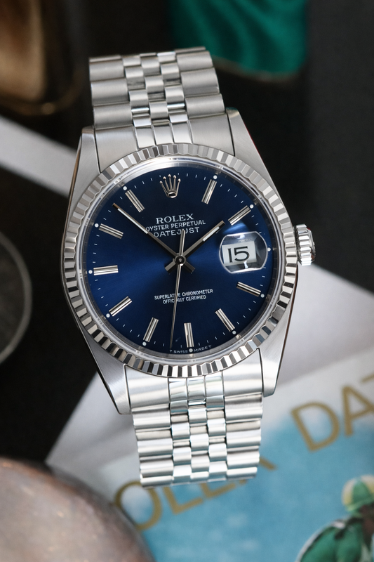 Rolex Datejust 16234 – Cadran Bleu Nuit