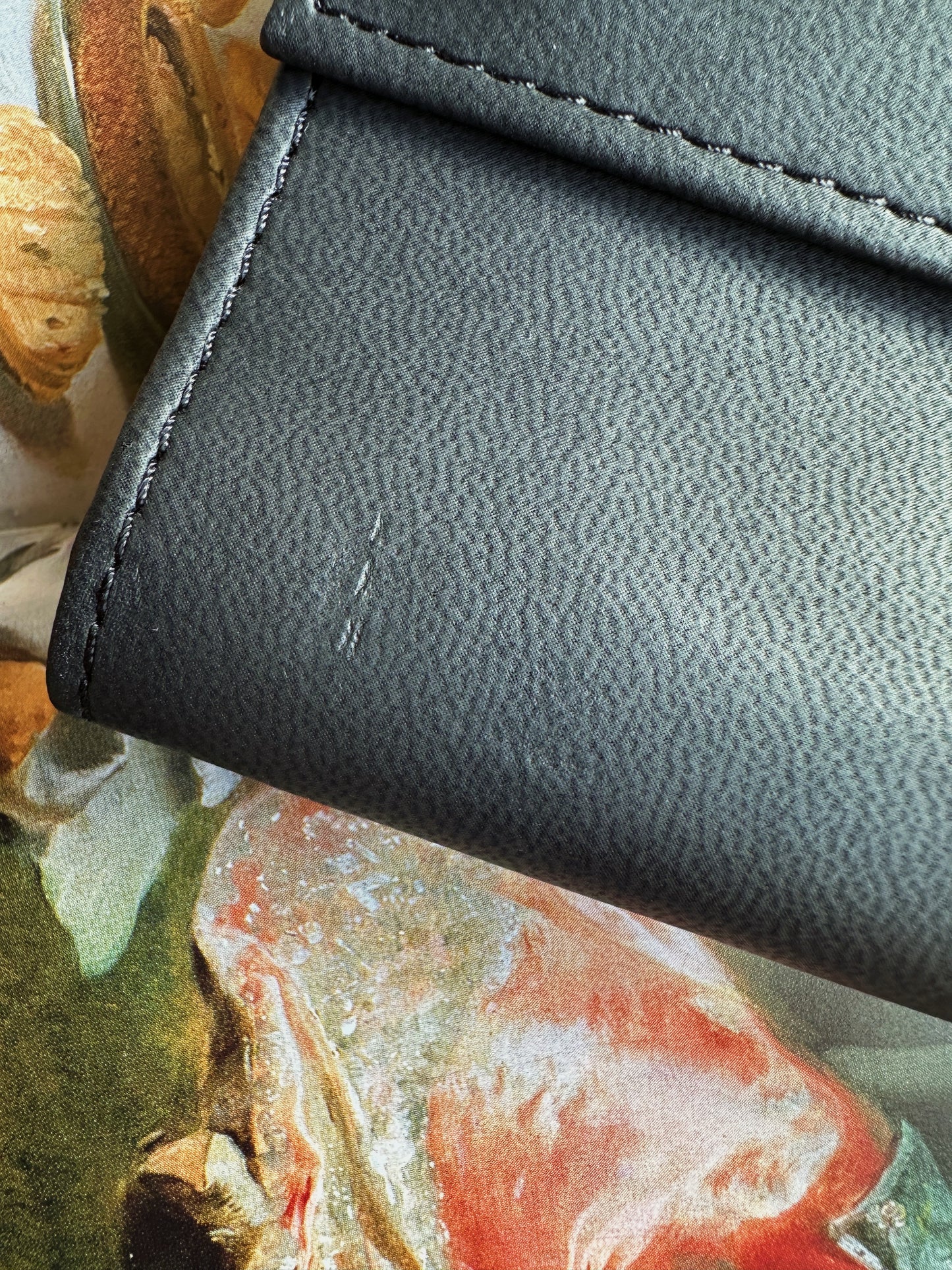 Piaget black leather jewelry case, watch case and watch