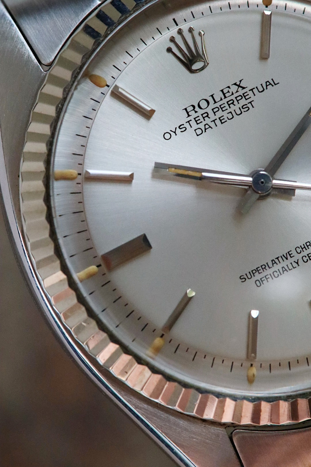 Rolex Datejust 1601 Sigma silver dial, Year 1973