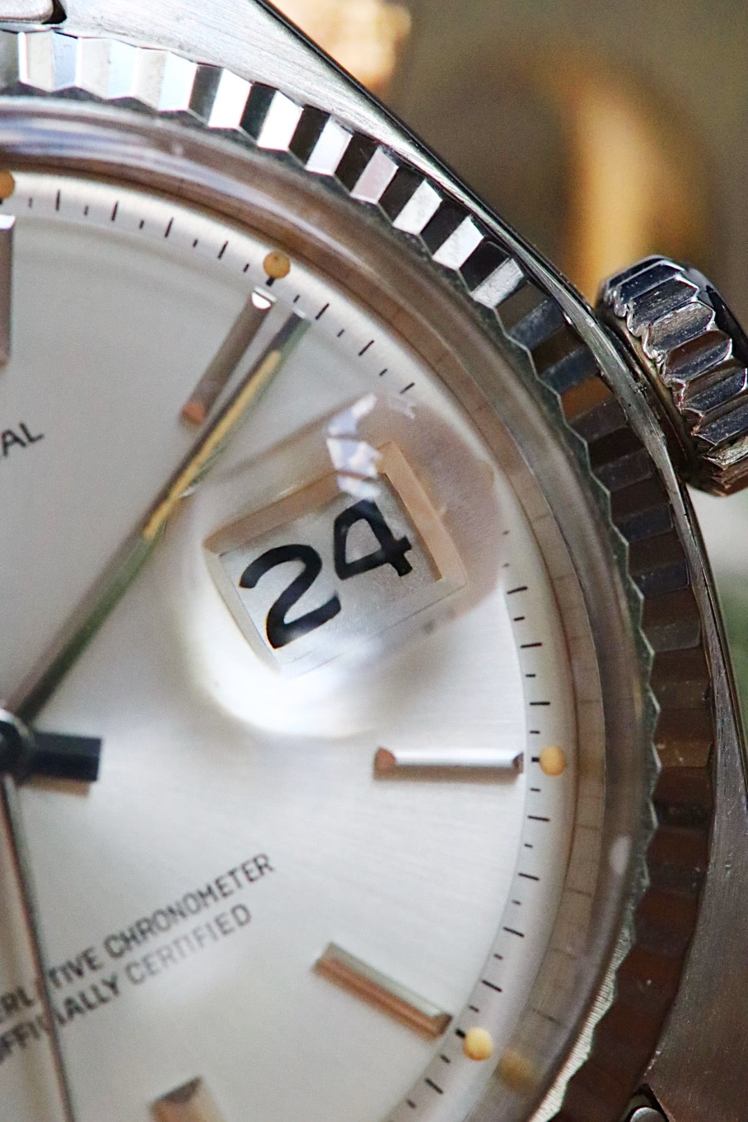 Rolex Datejust 1601 Sigma silver dial, Year 1973
