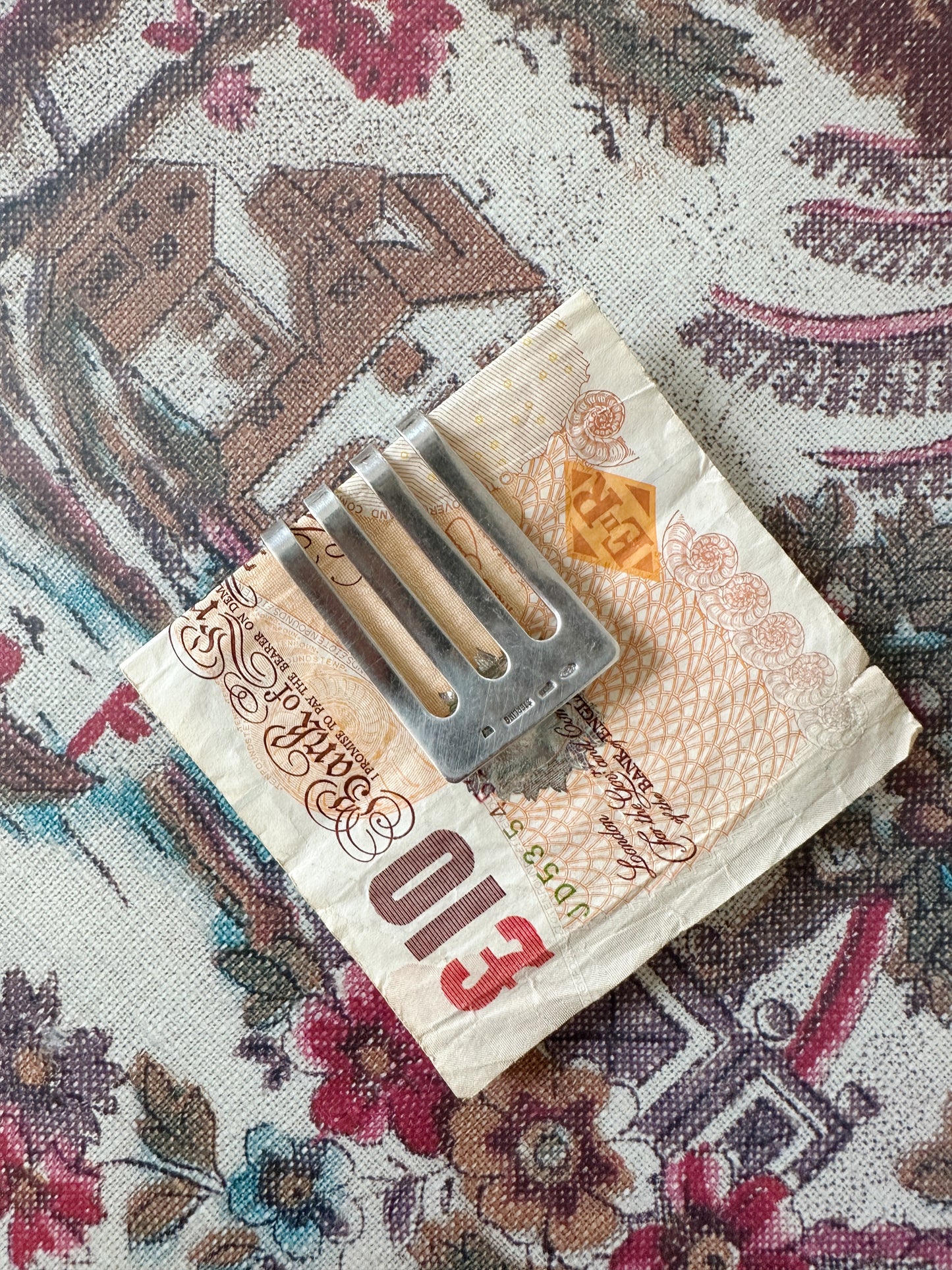 Pince à billets Bulgari en argent sterling 925