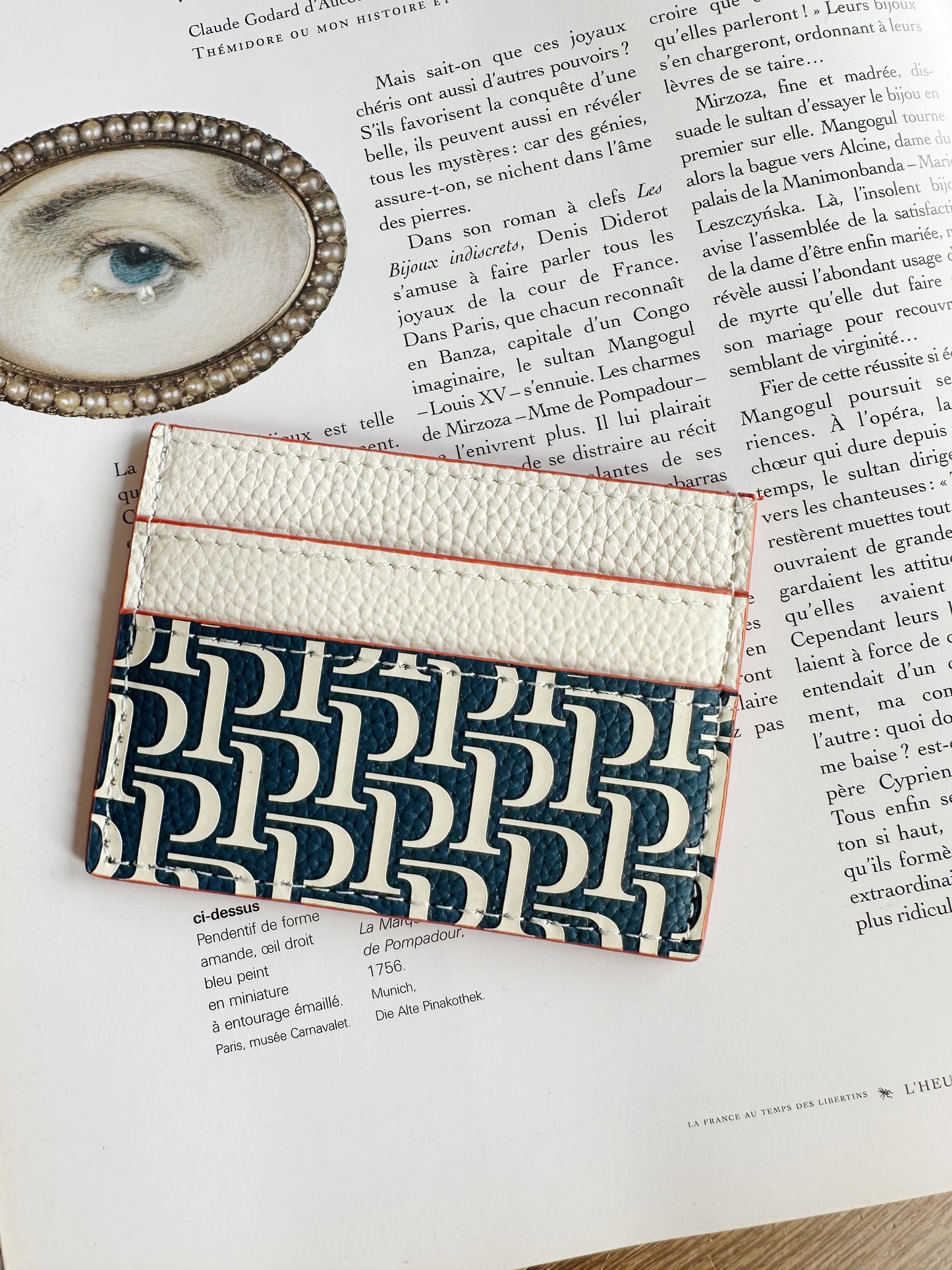 Porte-cartes Piaget en cuir grainé – Neuf avec coffret Piaget 150