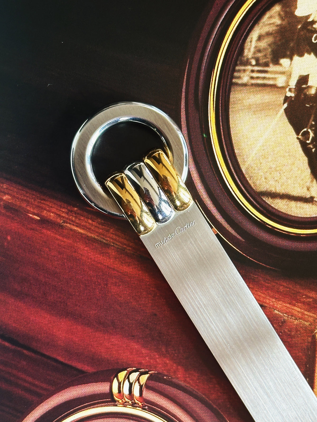 Coupe-papier Must de Cartier vintage – Élégance française et esprit Trinity
