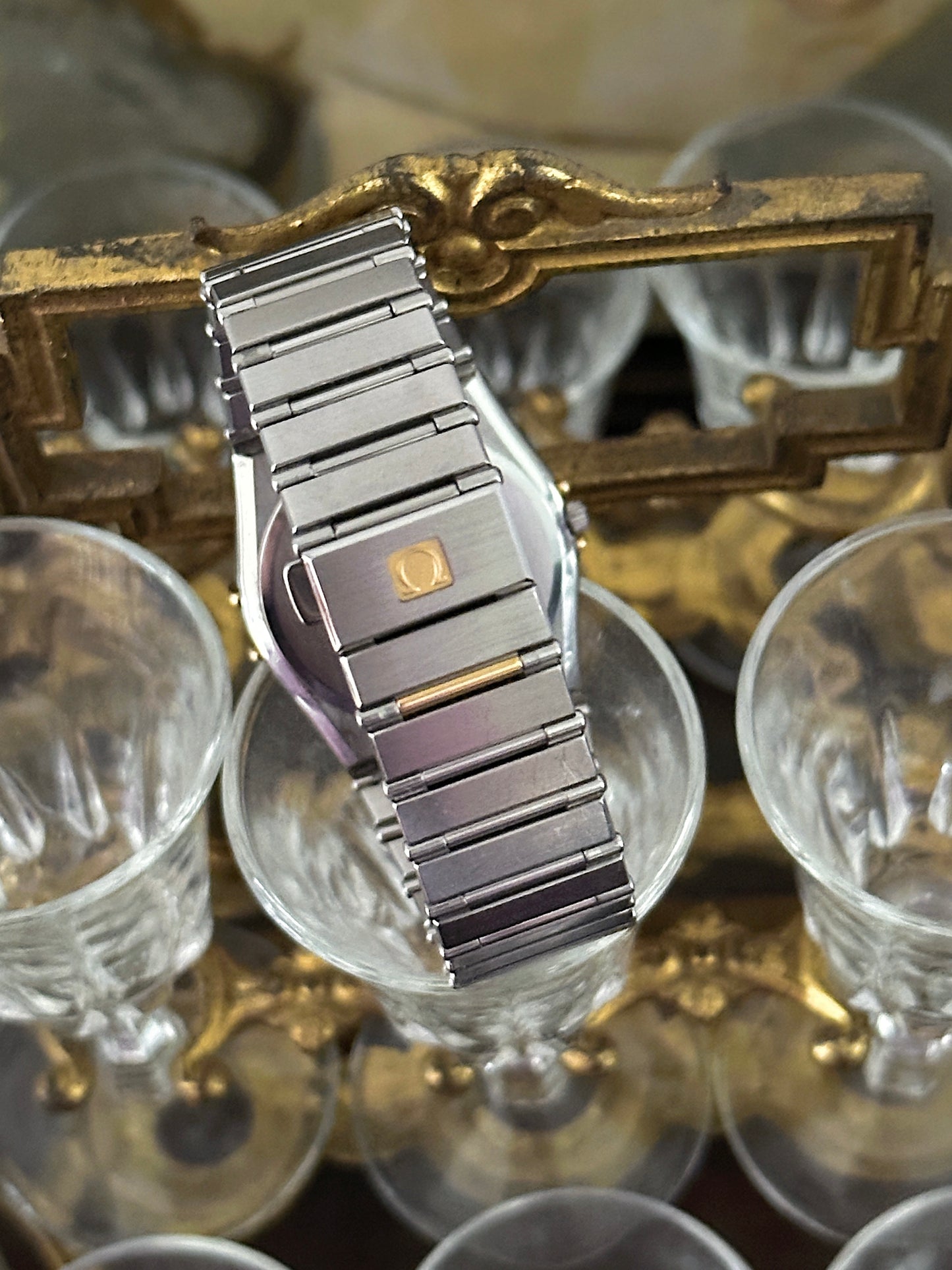 Omega Constellation Day-Date in 18-carat gold and steel