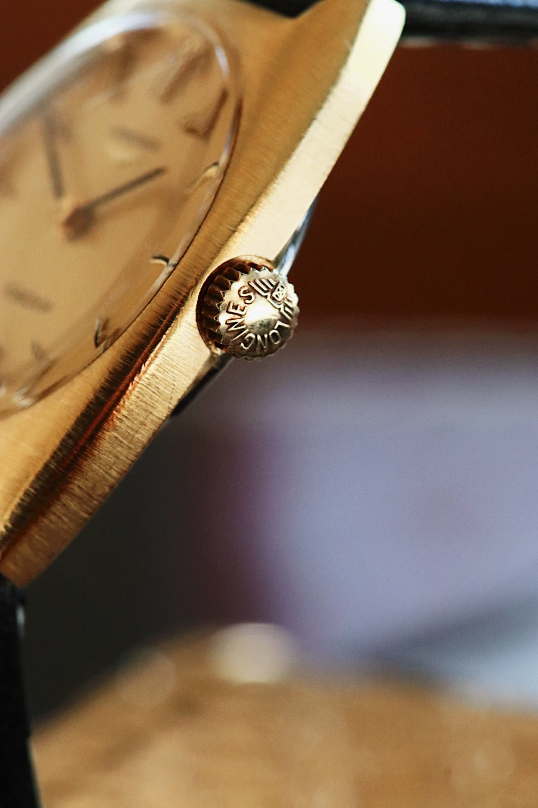 Longines Flagship women's line – Brushed gold plated