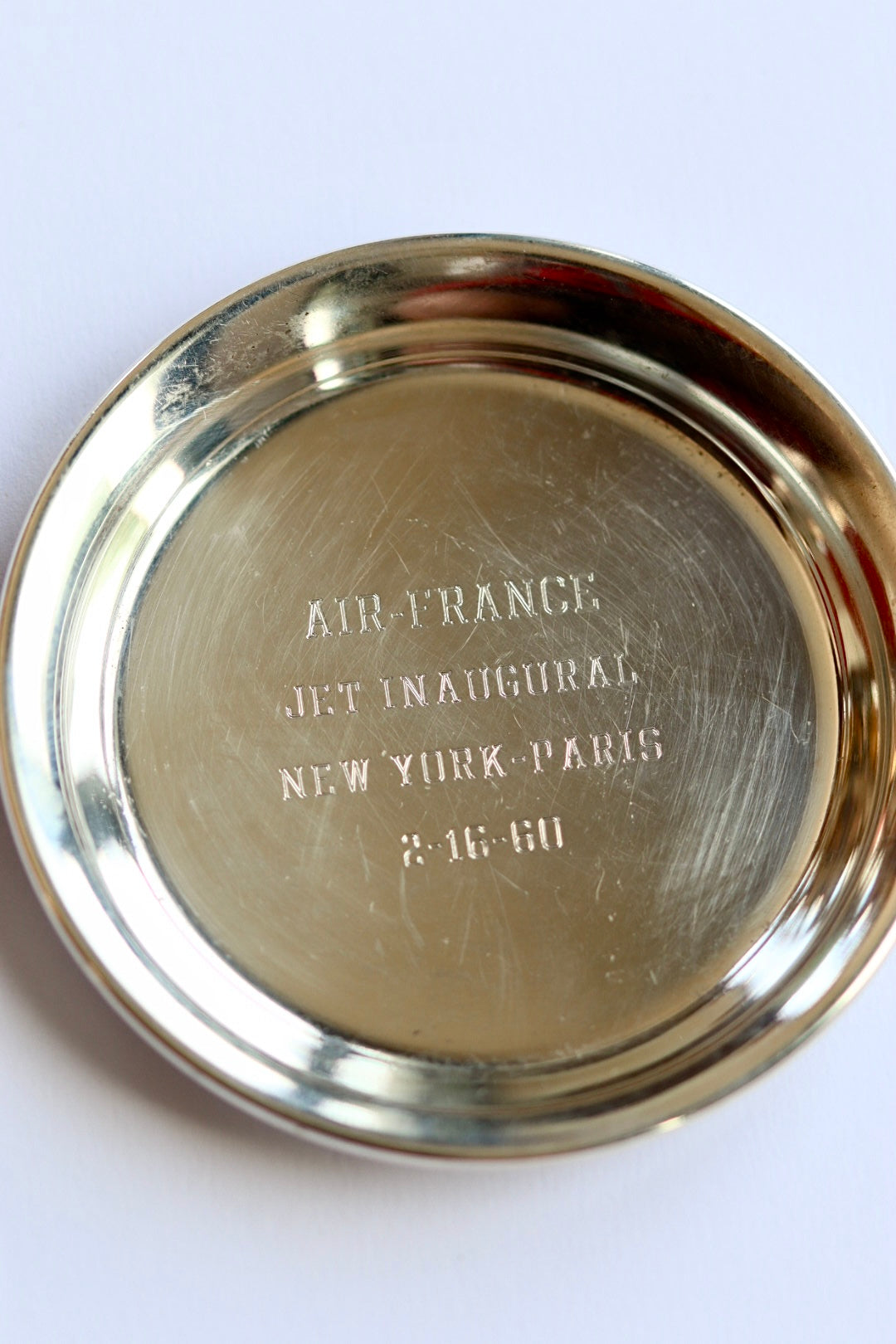 Cartier Air France 1960 Cup – Sterling Silver Commemorative Coin 