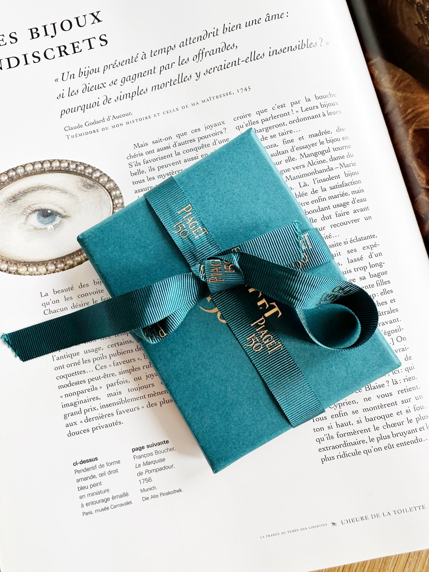 Porte-cartes Piaget en cuir grainé – Neuf avec coffret Piaget 150