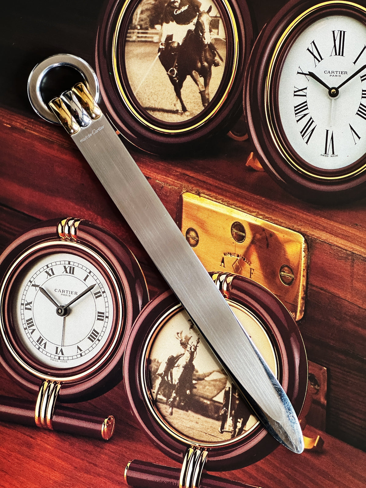 Coupe-papier Must de Cartier vintage – Élégance française et esprit Trinity