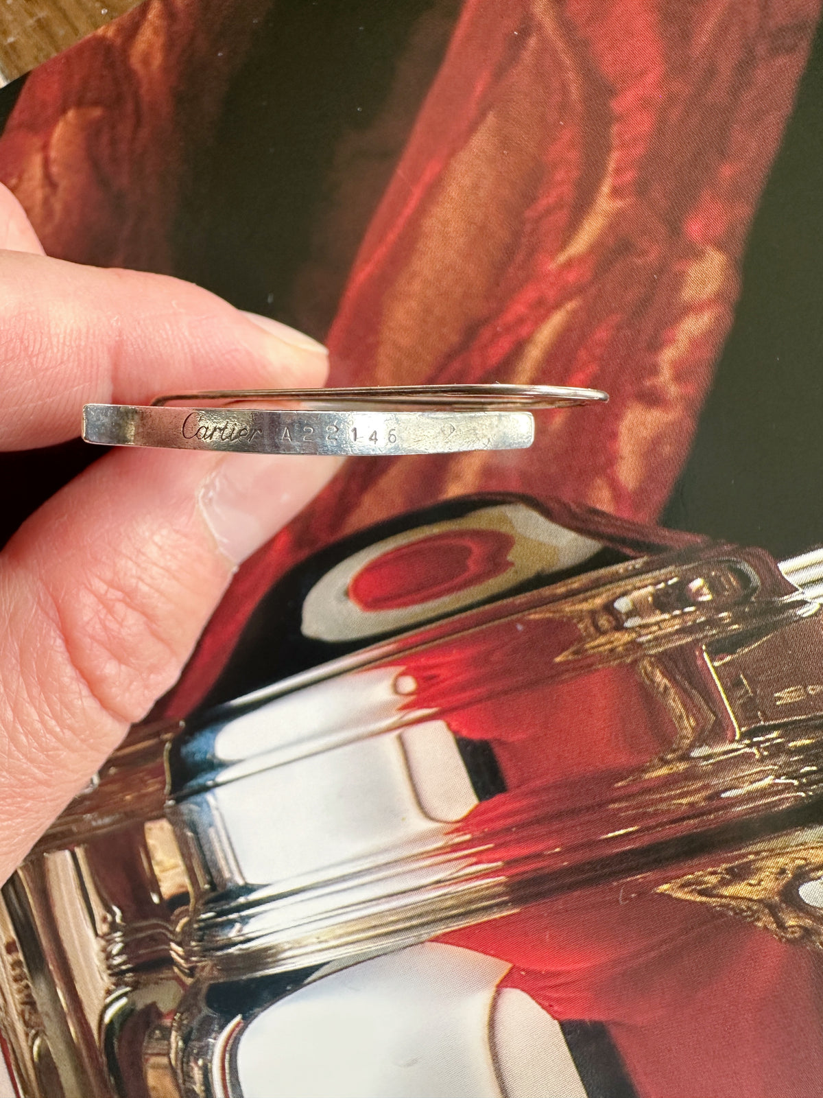 Pince à billets Cartier vintage – C de Cartier en argent