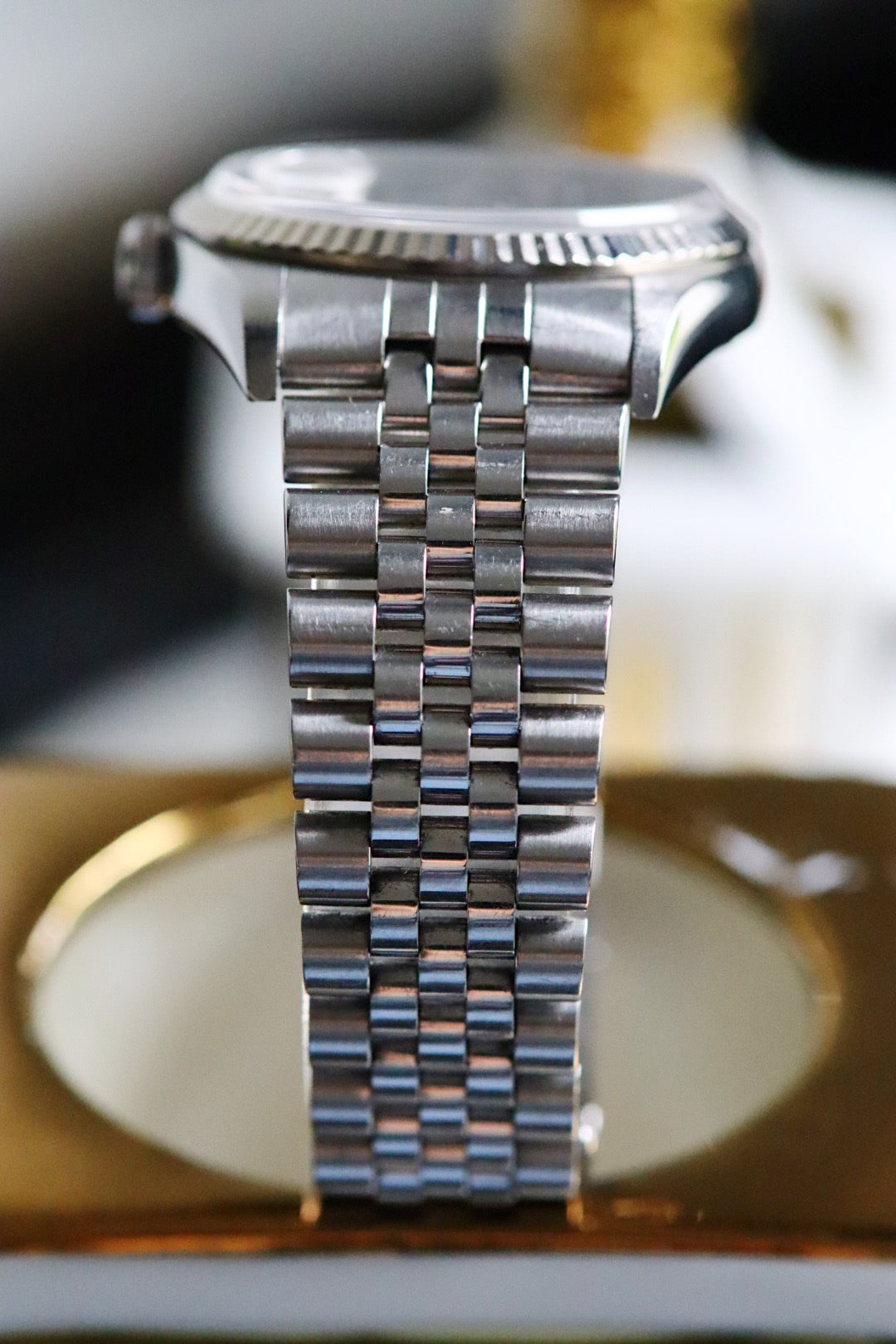 Rolex Oyster Perpetual Datejust 16234 cadran bleu nuit 2002