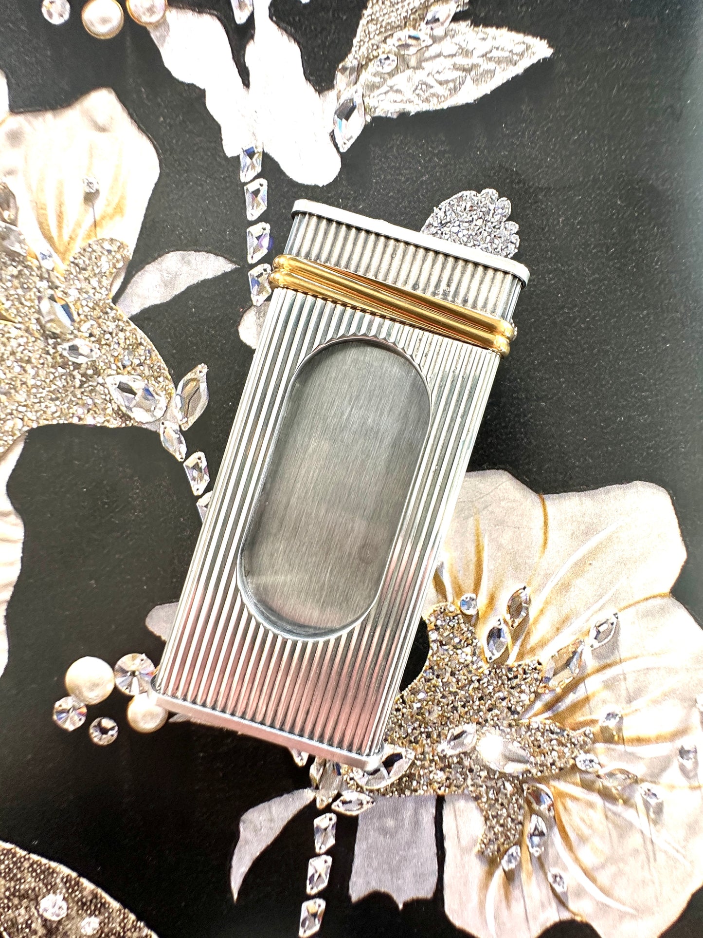 Coupe‑Cigare guillotine Must de Cartier  – Argent et Or