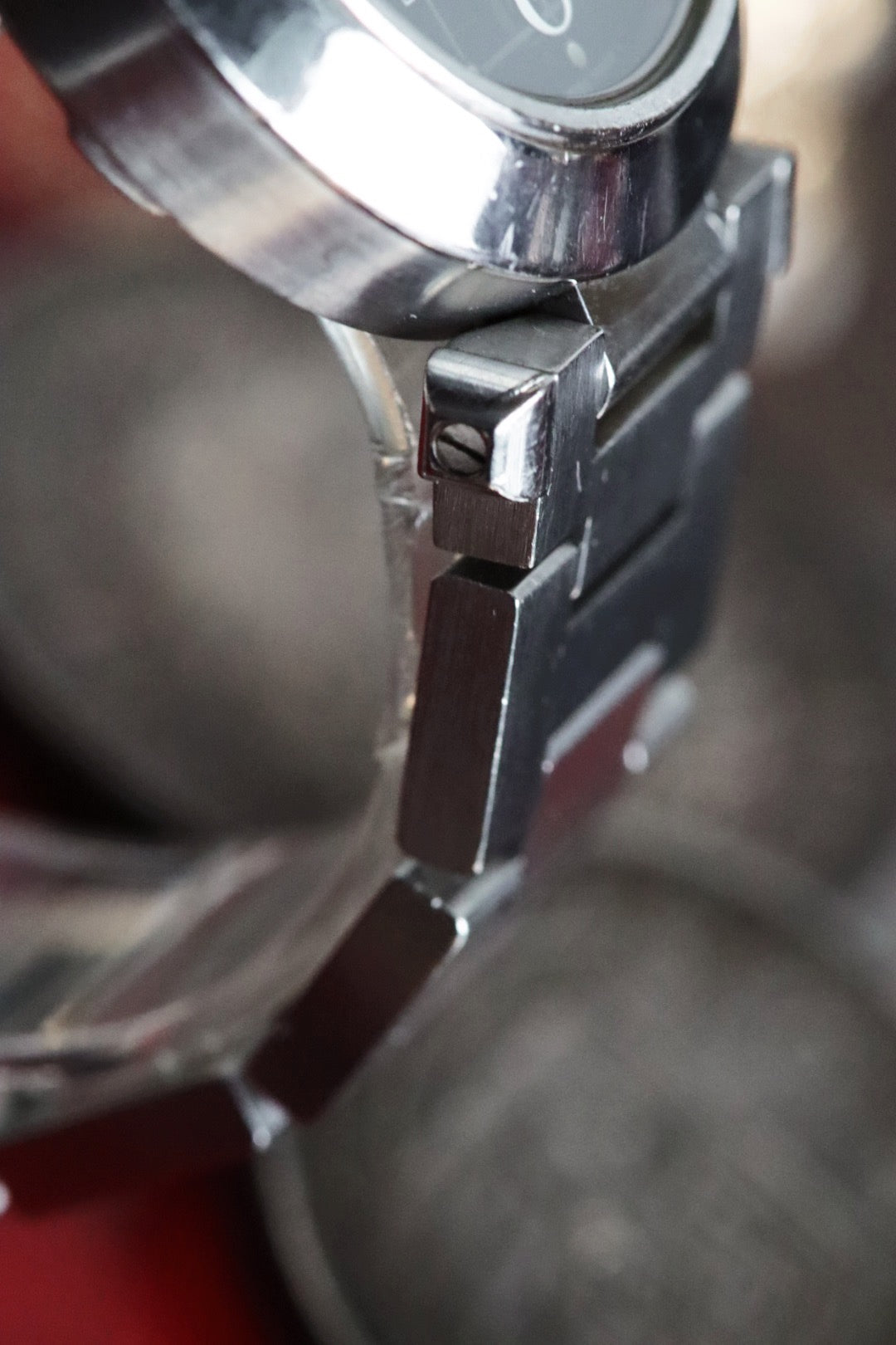 Montre Cartier Pasha cadran noir, mouvement automatique, avec papiers