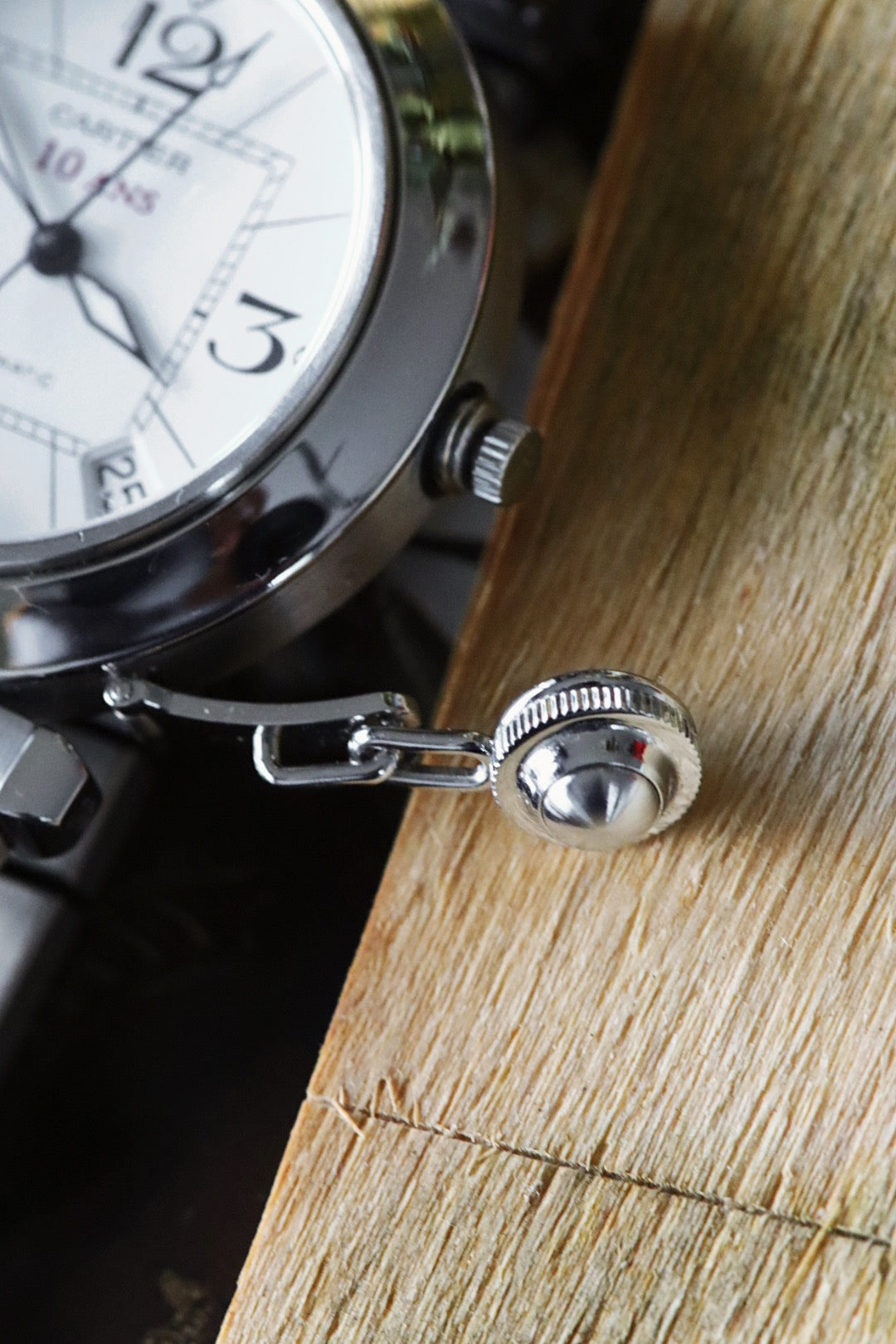 Cartier Pasha “10 ANS” – Édition Manufacture - Cadran blanc - boîte et papiers