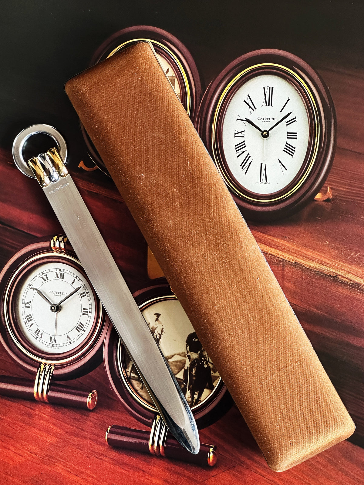 Coupe-papier Must de Cartier vintage – Élégance française et esprit Trinity