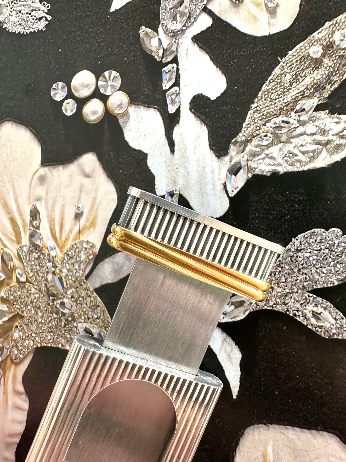 Coupe‑Cigare guillotine Must de Cartier  – Argent et Or
