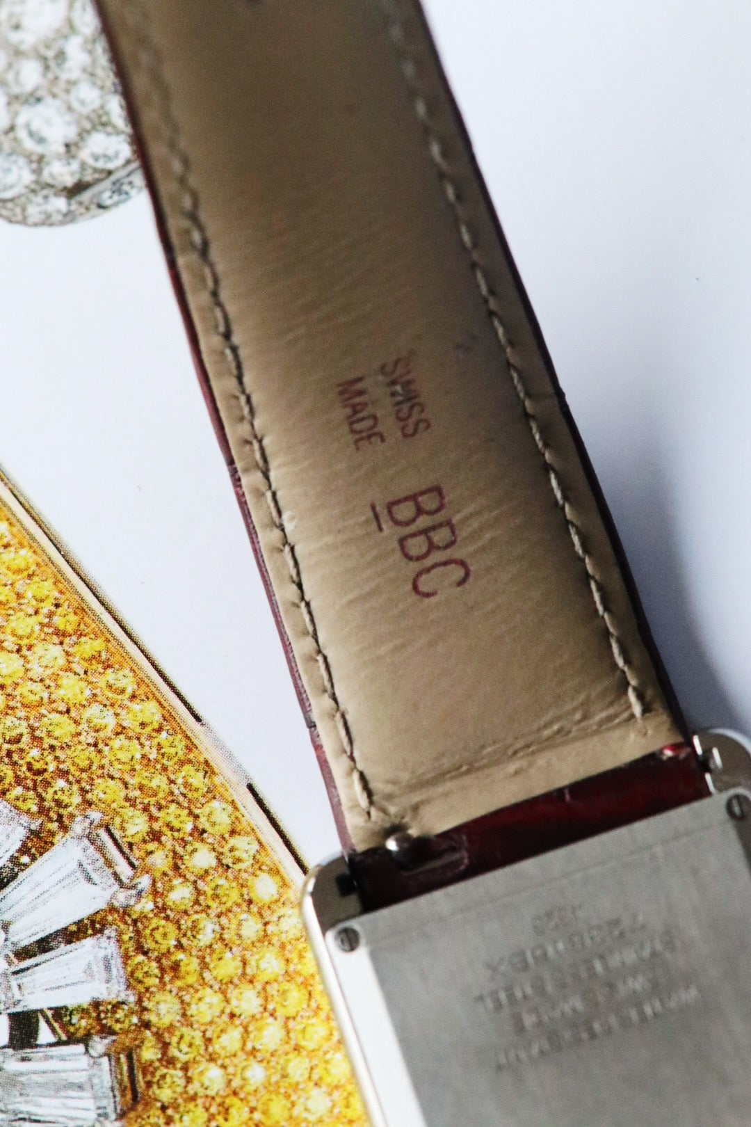 Cartier Tank Must lie-de-vin référence 4323 / WSTA0054