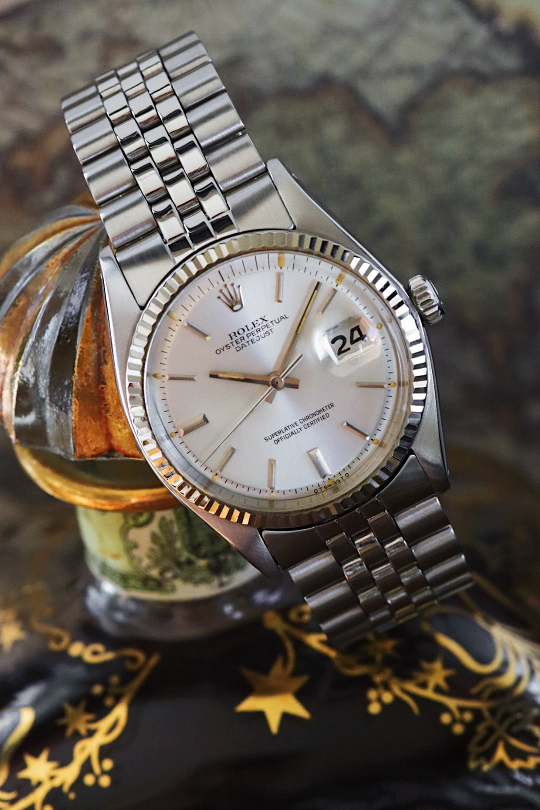 Rolex Datejust 1601 Sigma silver dial, Year 1973