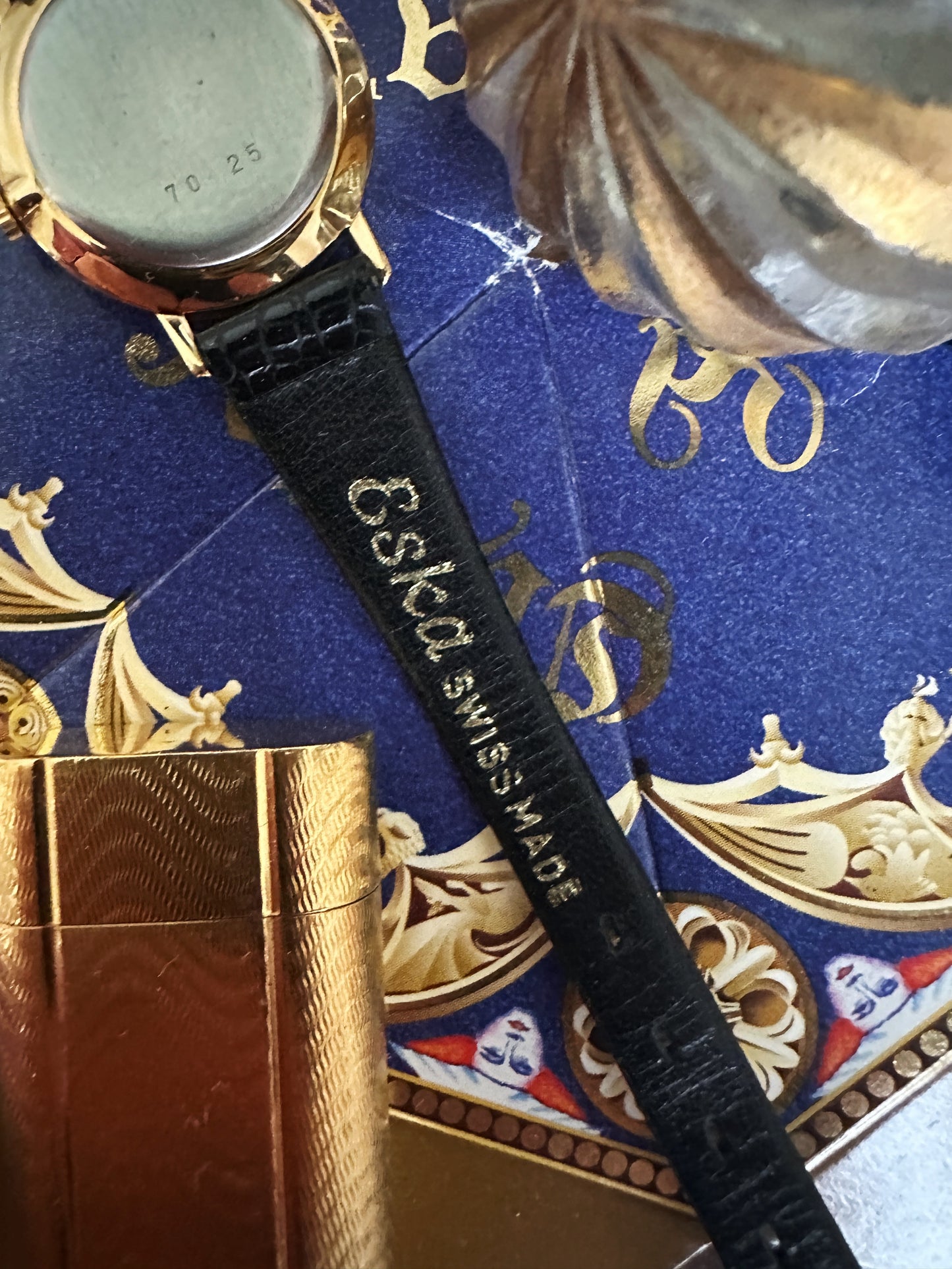 ESKA Women's Watch Lapis-Lazuli Dial