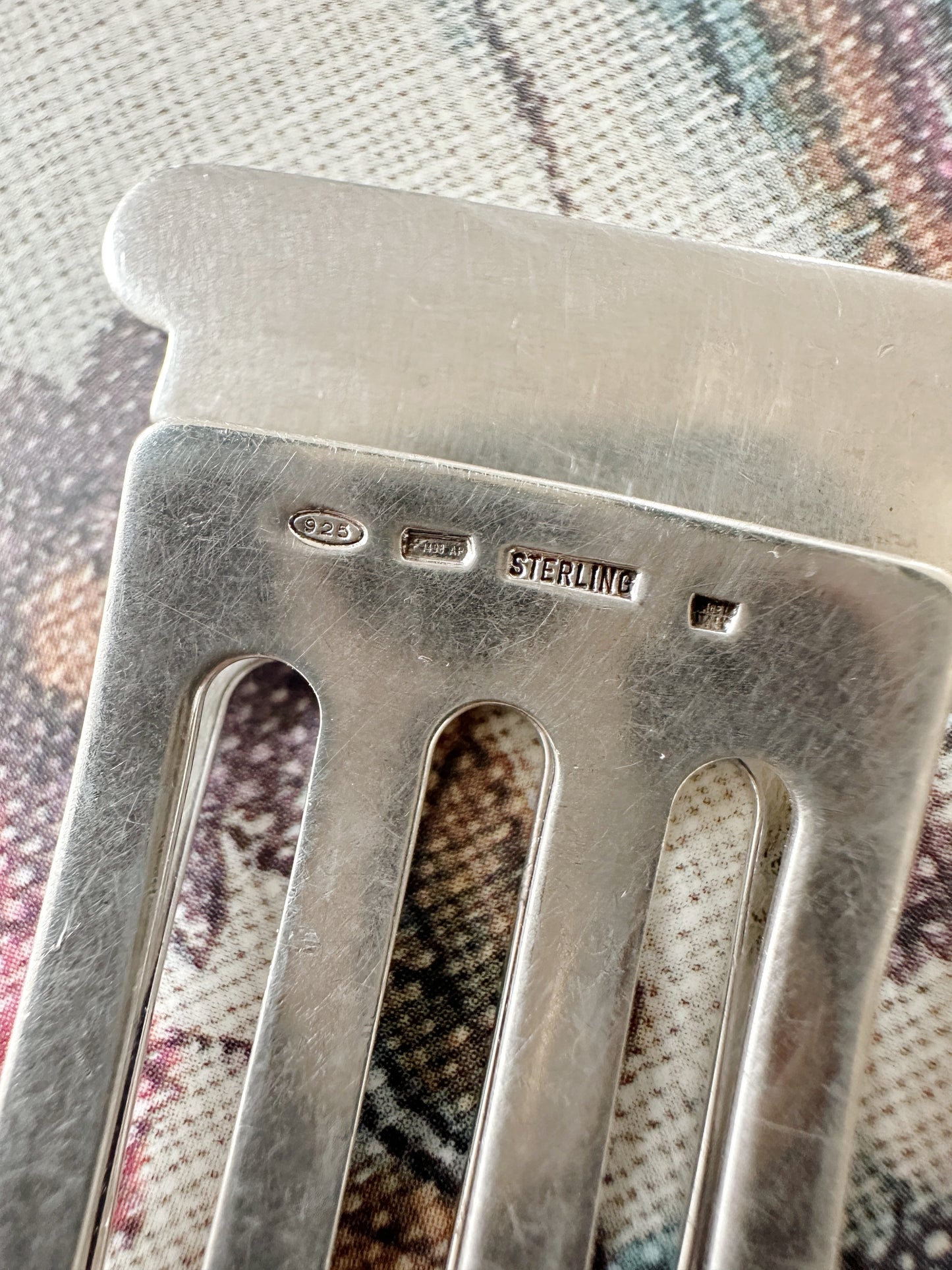 Pince à billets Bulgari en argent sterling 925