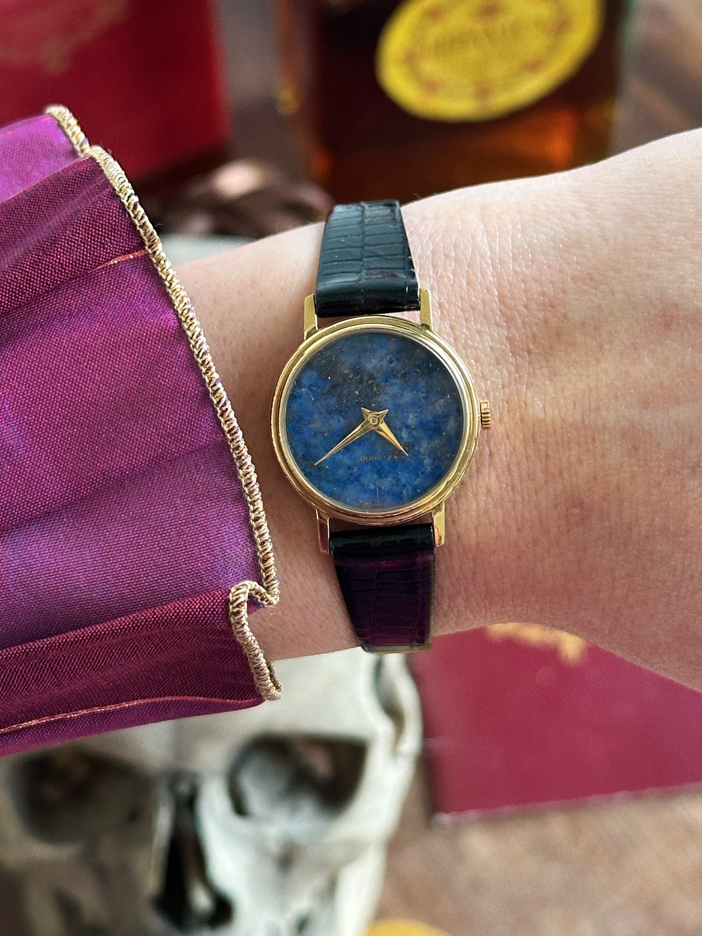 ESKA Women's Watch Lapis-Lazuli Dial