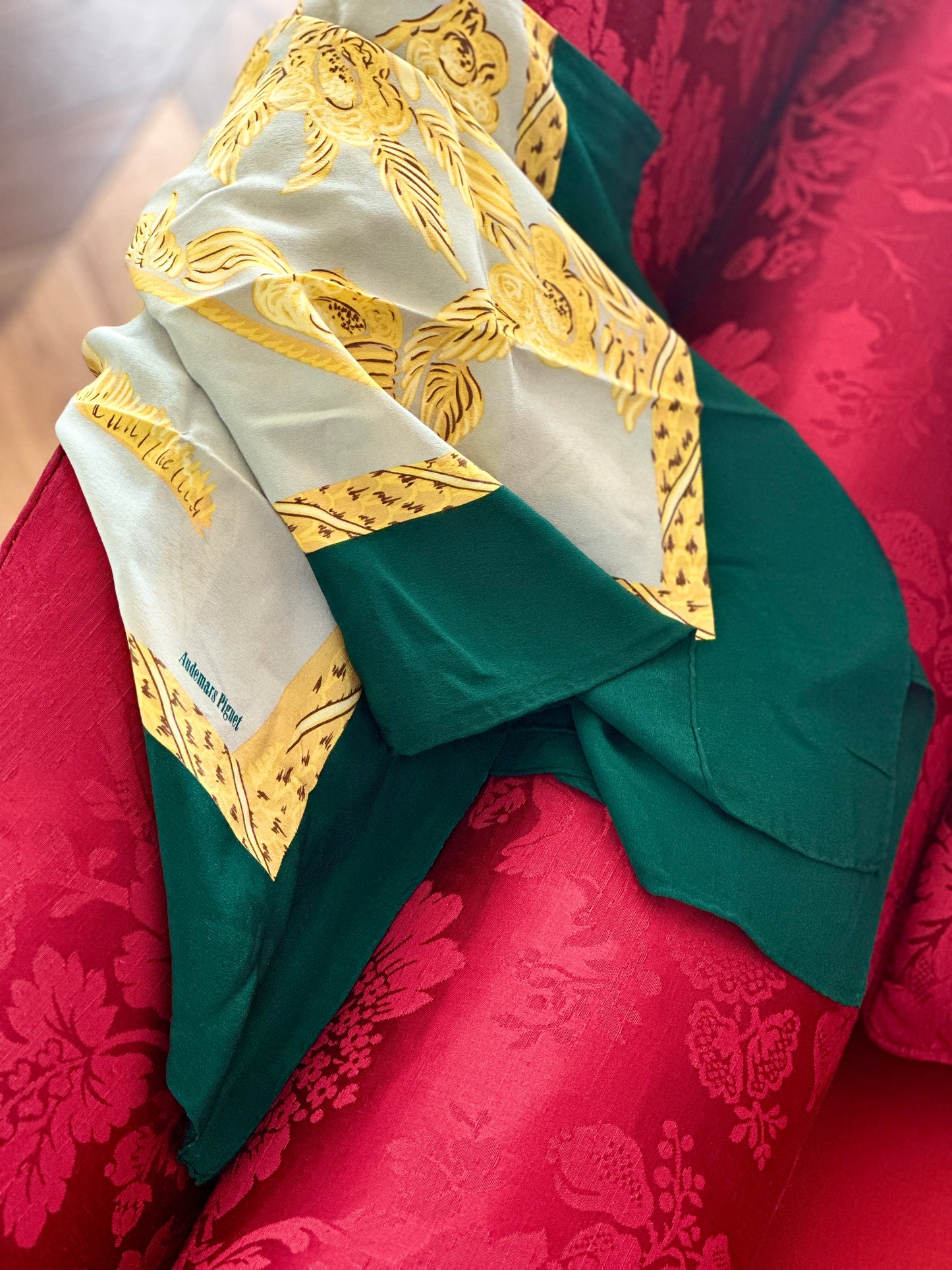 Audemars Piguet pure silk scarf 