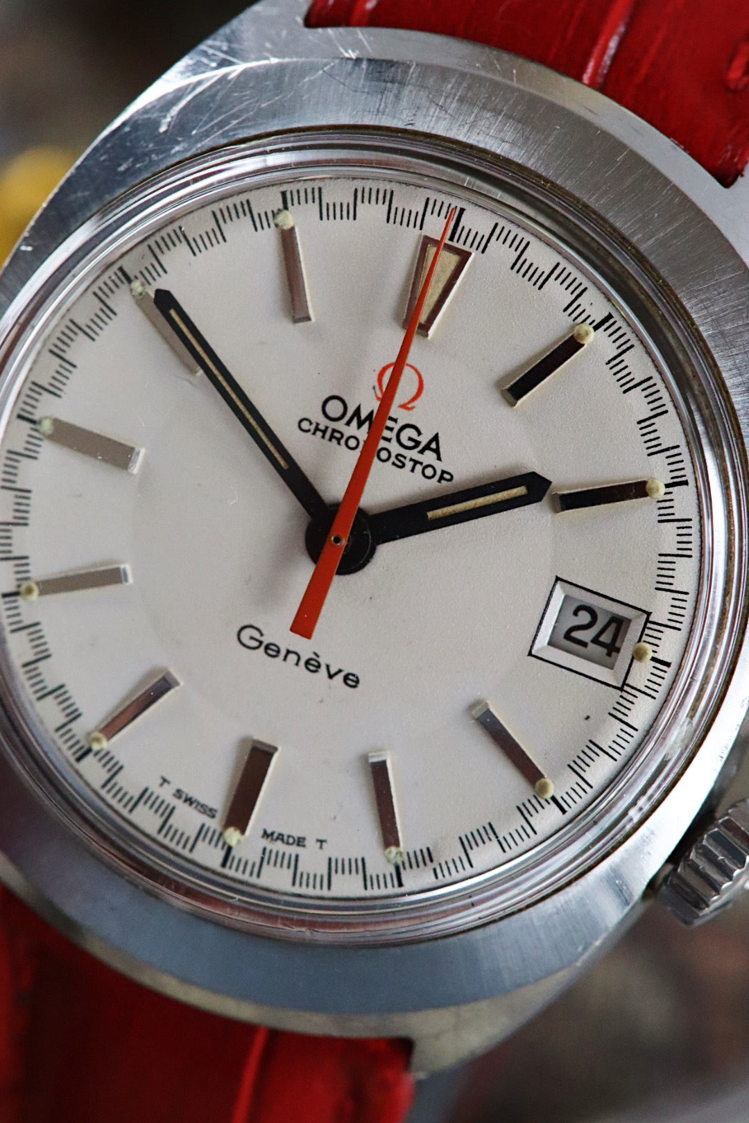 Omega Chronostop Genève 146.009 (1969) – Vintage exceptionnel