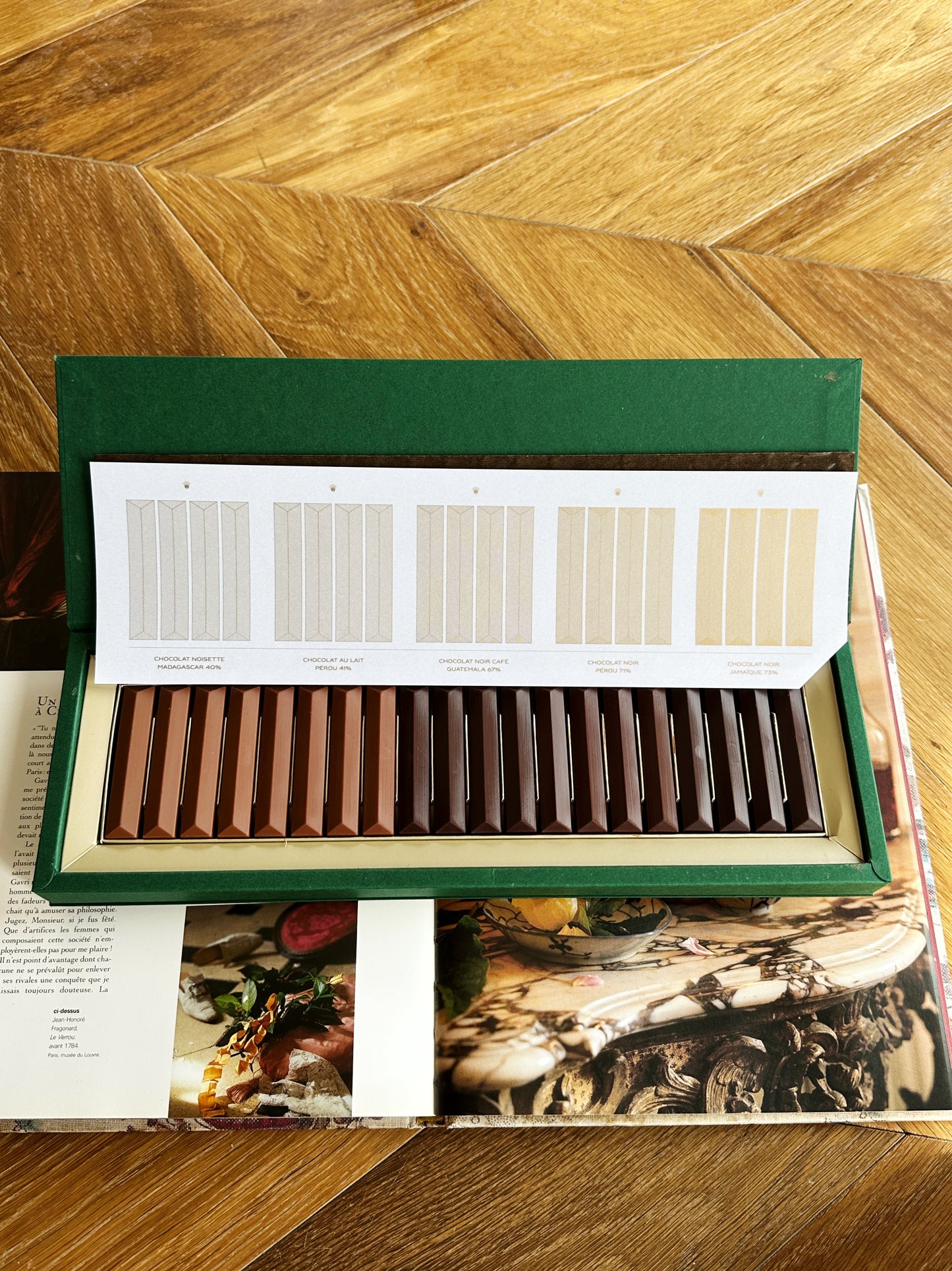 Boîte de chocolats Rolex collector 20 pièces - Chocolats suisses par Martel Chocolaterie