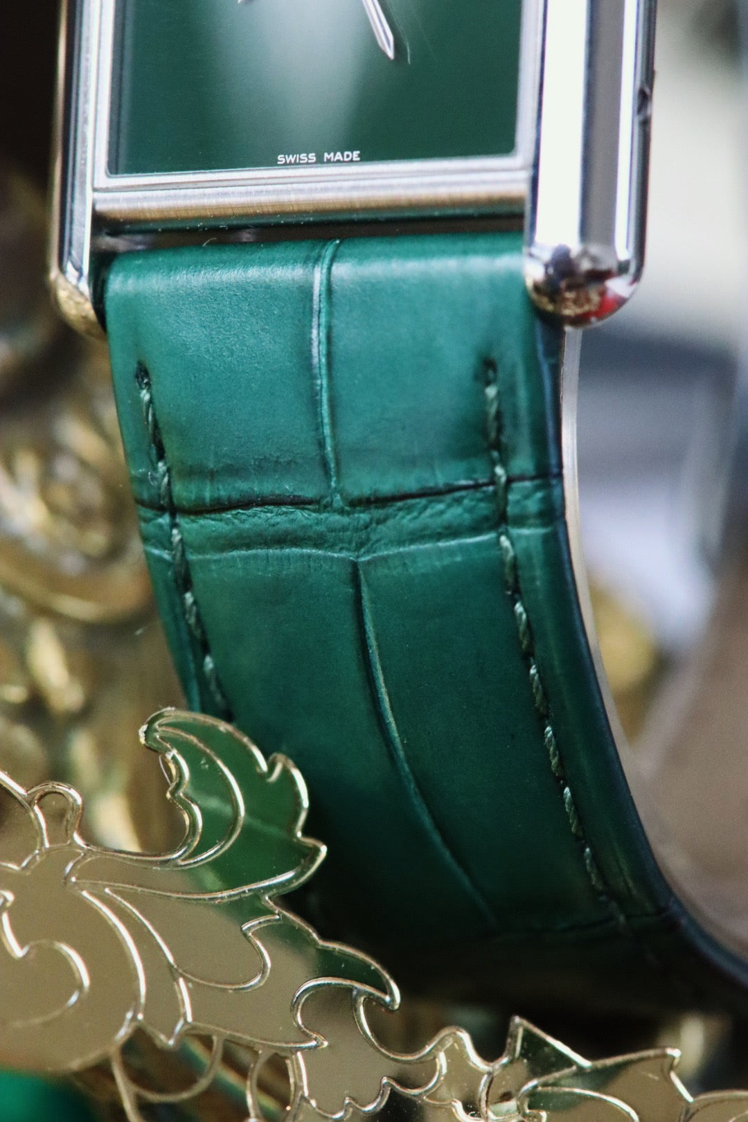 Cartier Tank Must Verte référence 4323 / WSTA0113