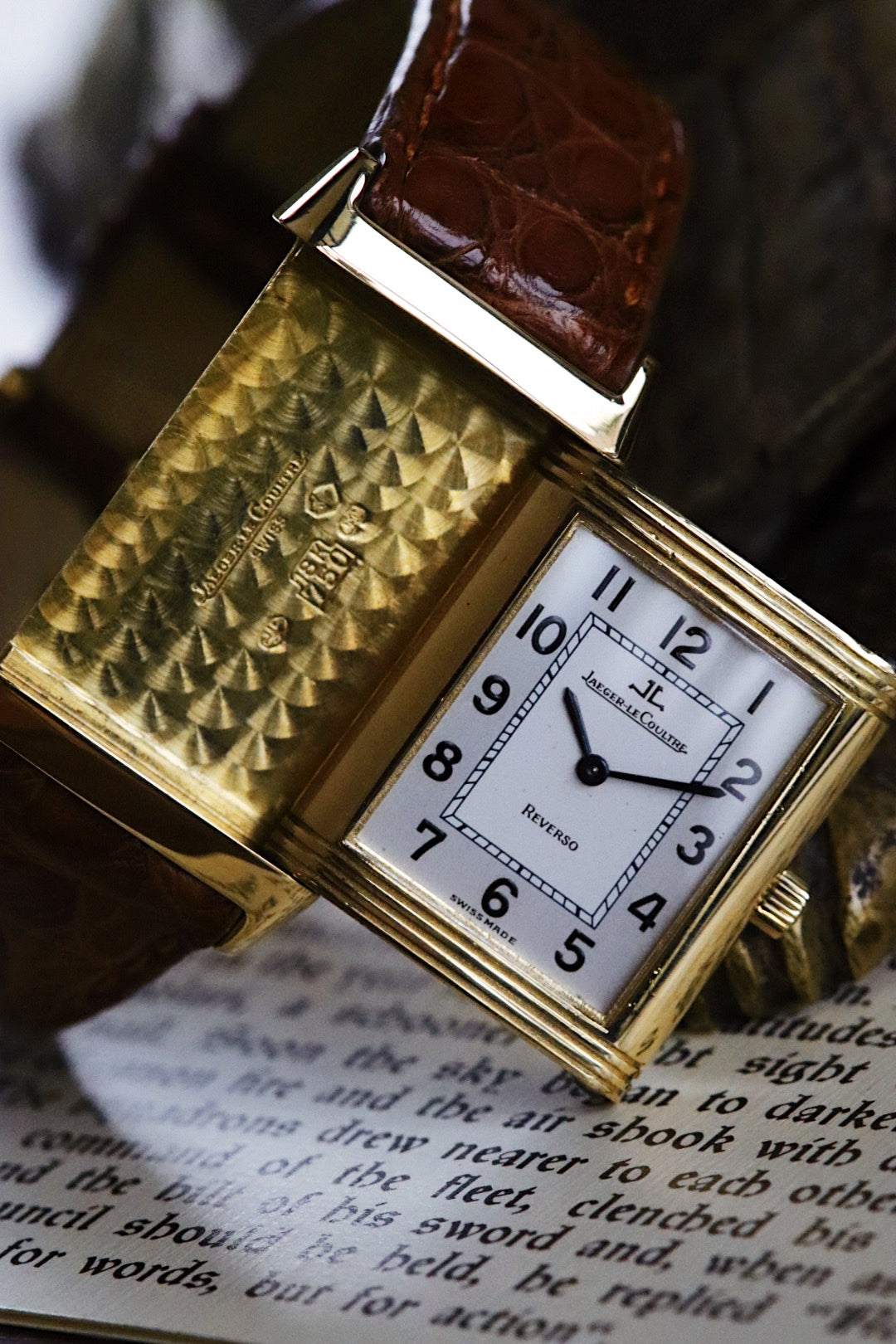 Jaeger-LeCoultre Reverso 250.1.86 or jaune 18K