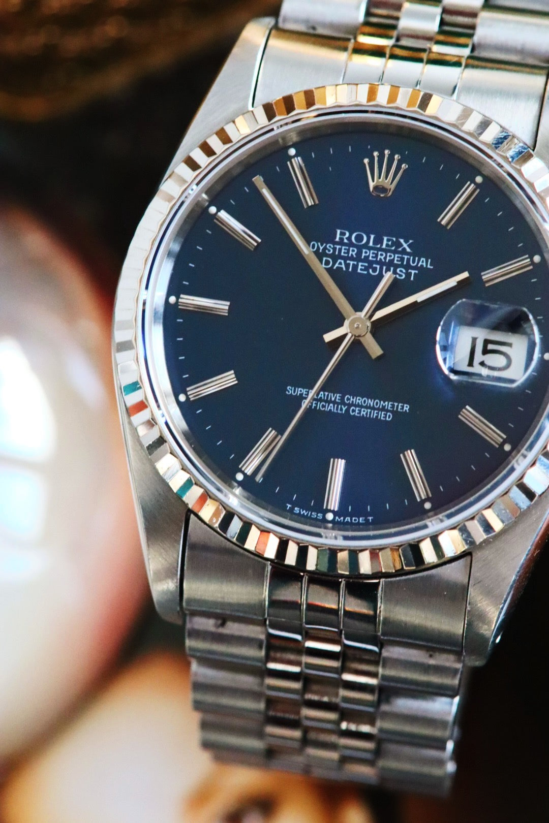 Rolex Datejust 16234 – Cadran Bleu Nuit
