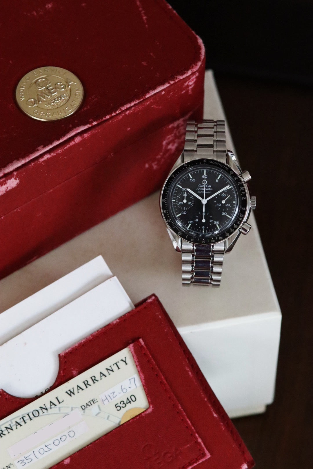 Omega Speedmaster Reduced 3510.50, full set, année 2000