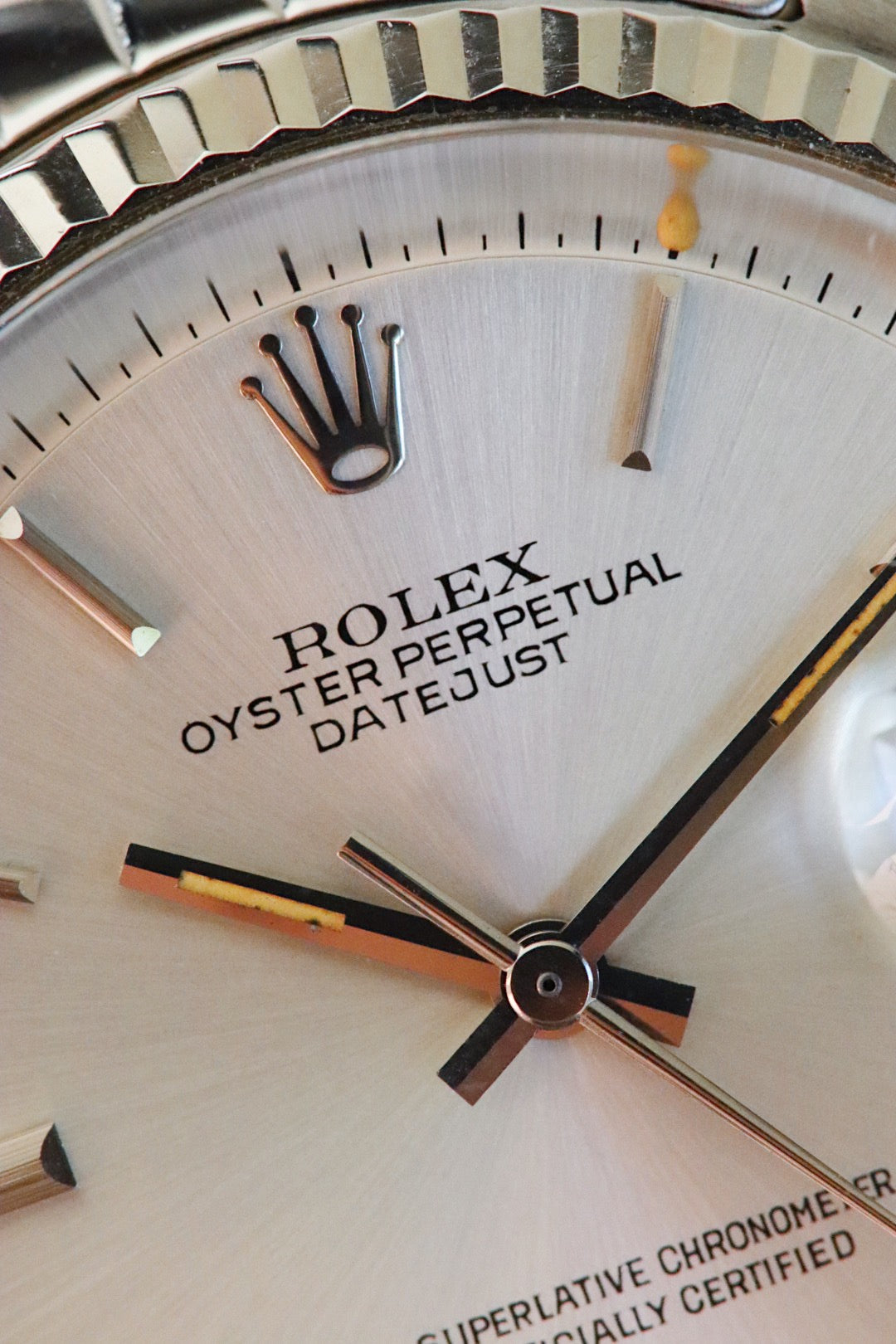 Rolex Datejust 1601 Sigma silver dial, Year 1973