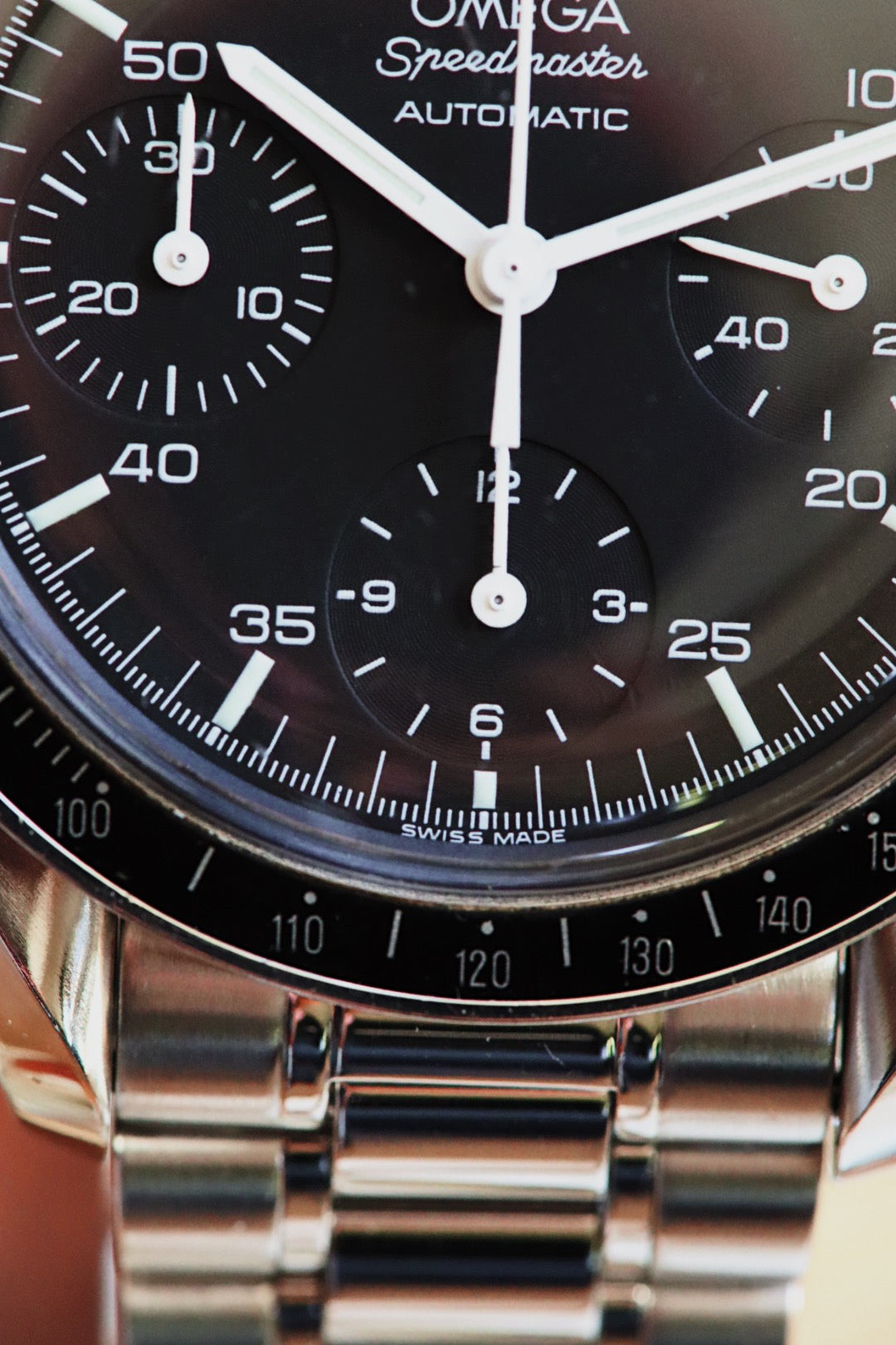 Omega Speedmaster Reduced 3510.50 – Automatique 39 mm – Cadran noir LumiNova