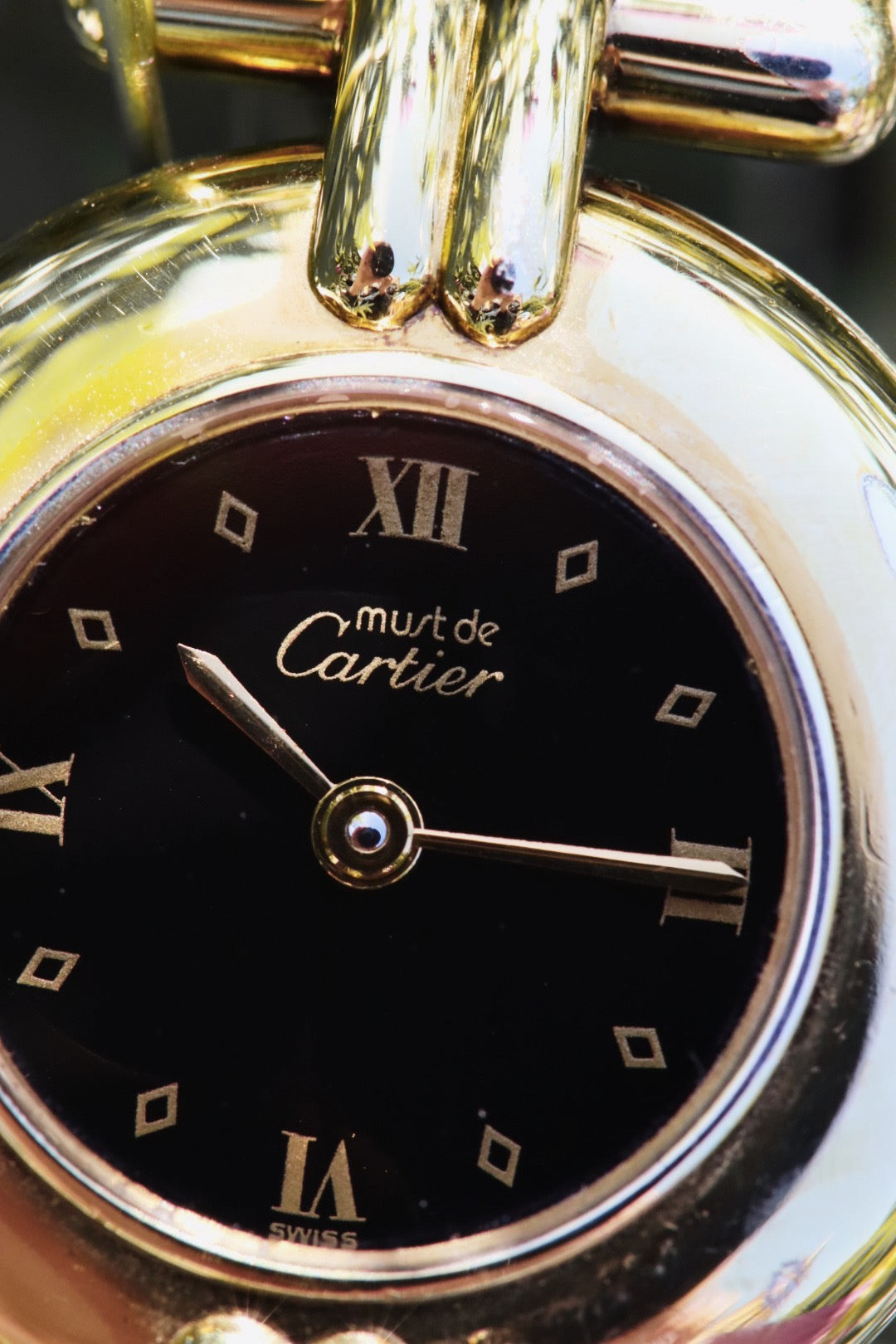 Cartier Must Colisée, référence 590002, cadran noir