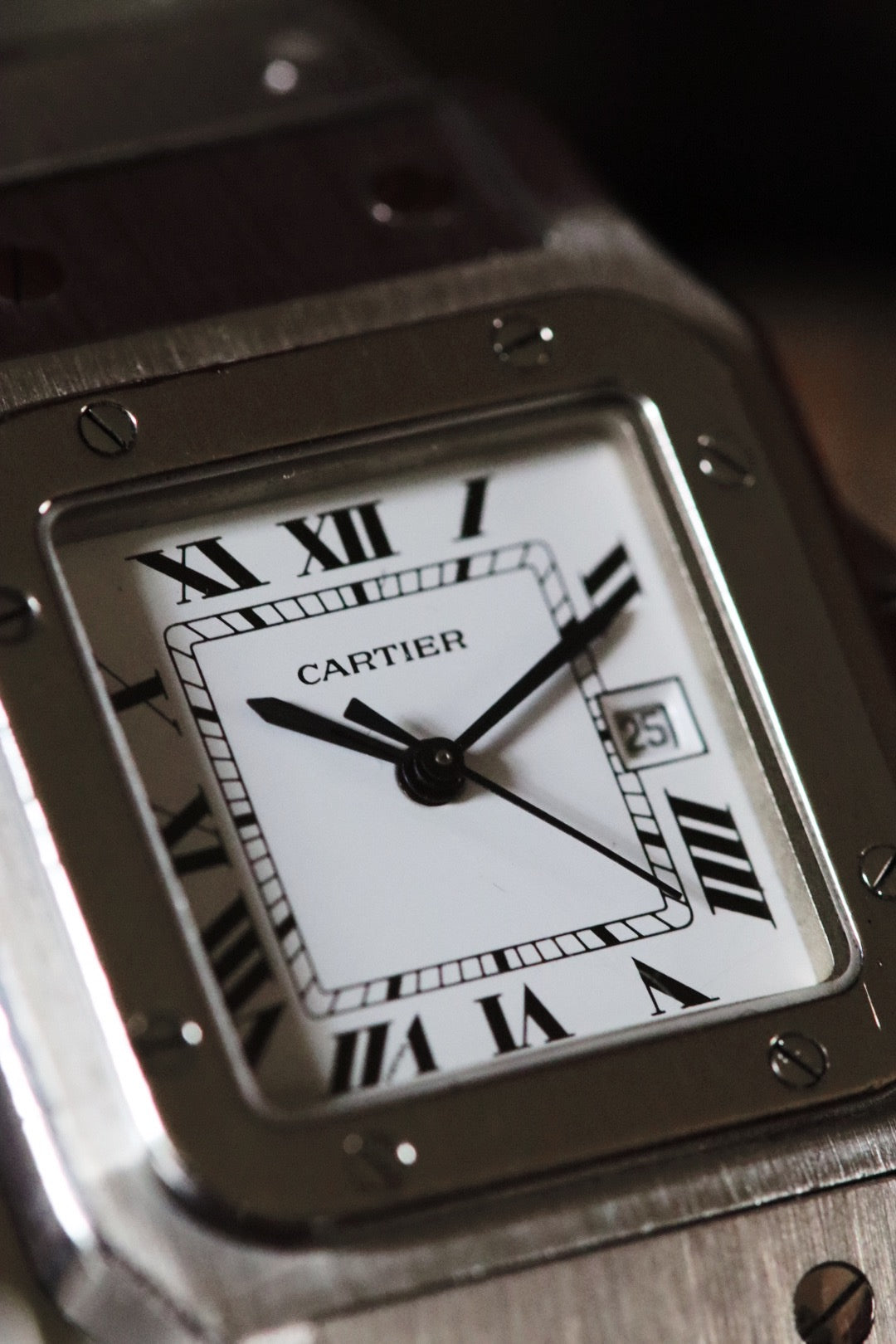 Cartier Santos 2960 en acier