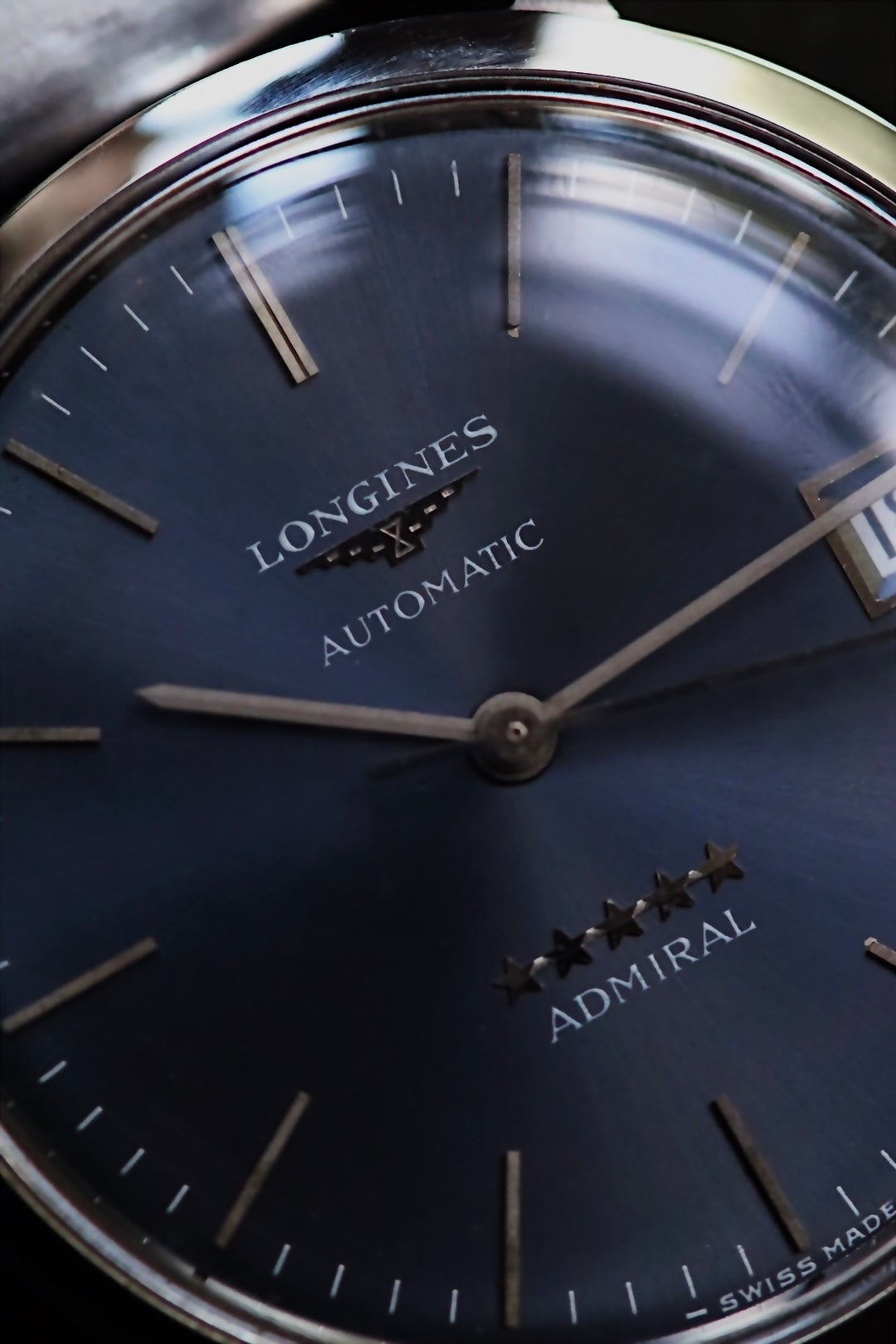 Longines Admiral Automatic cadran bleu, référence 1503-2