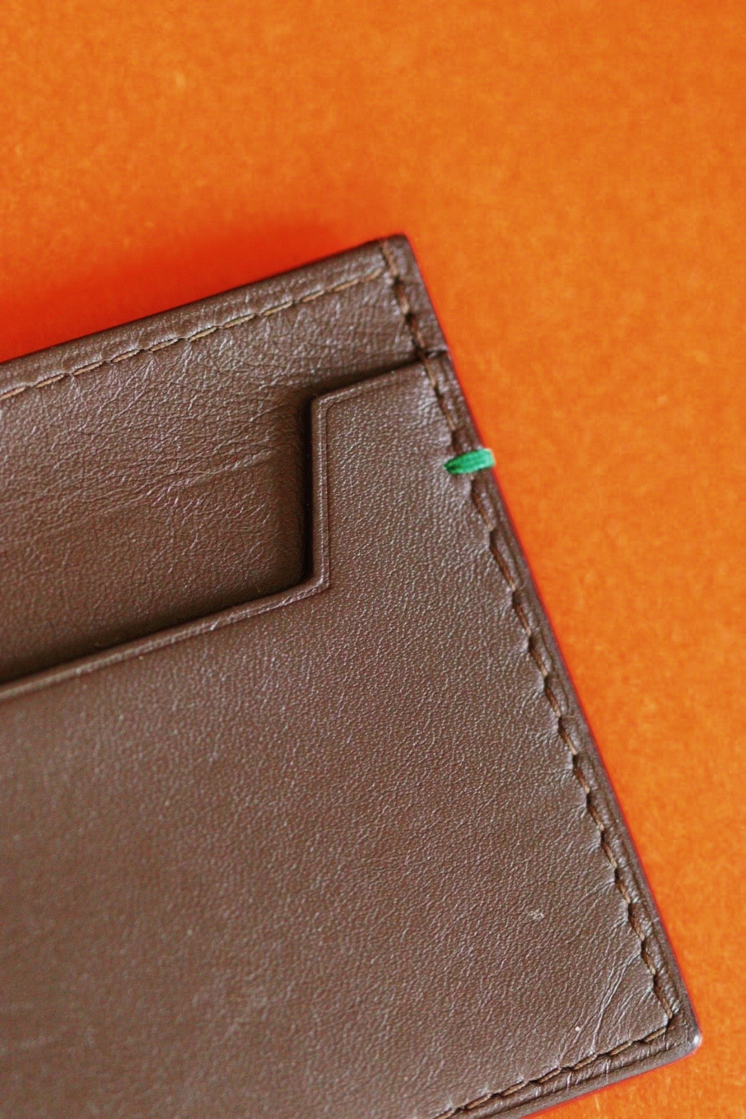 Leather Rolex card holder