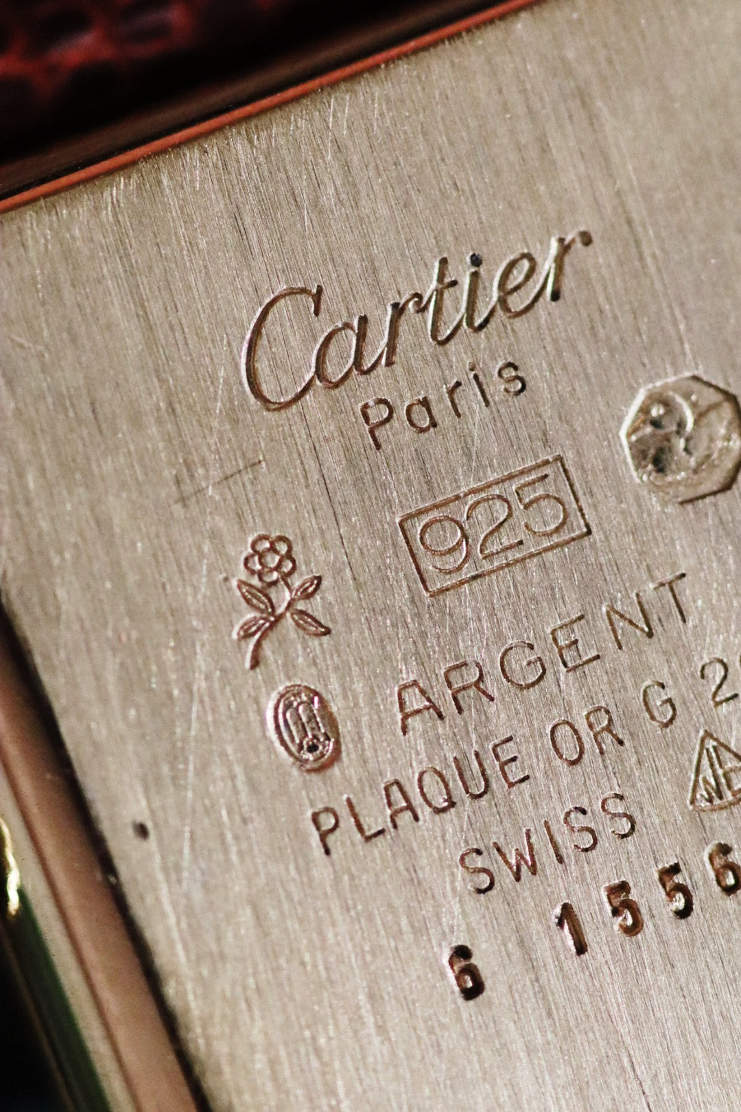 Tank Must de Cartier GM vermeil et cadran crème Vintage