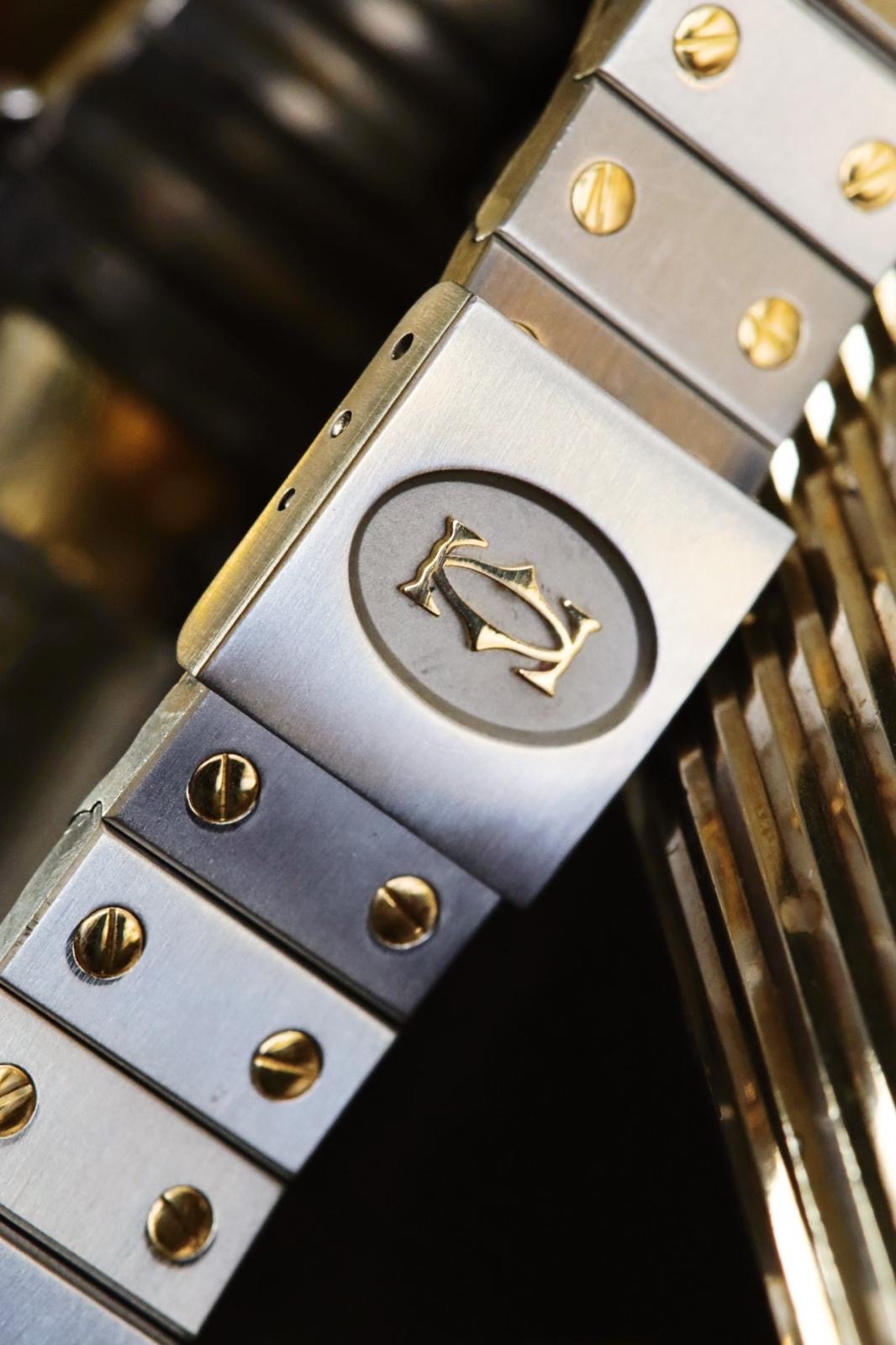 Cartier Santos Carrée 2961 Or & Acier – Cadran d’origine – MK2