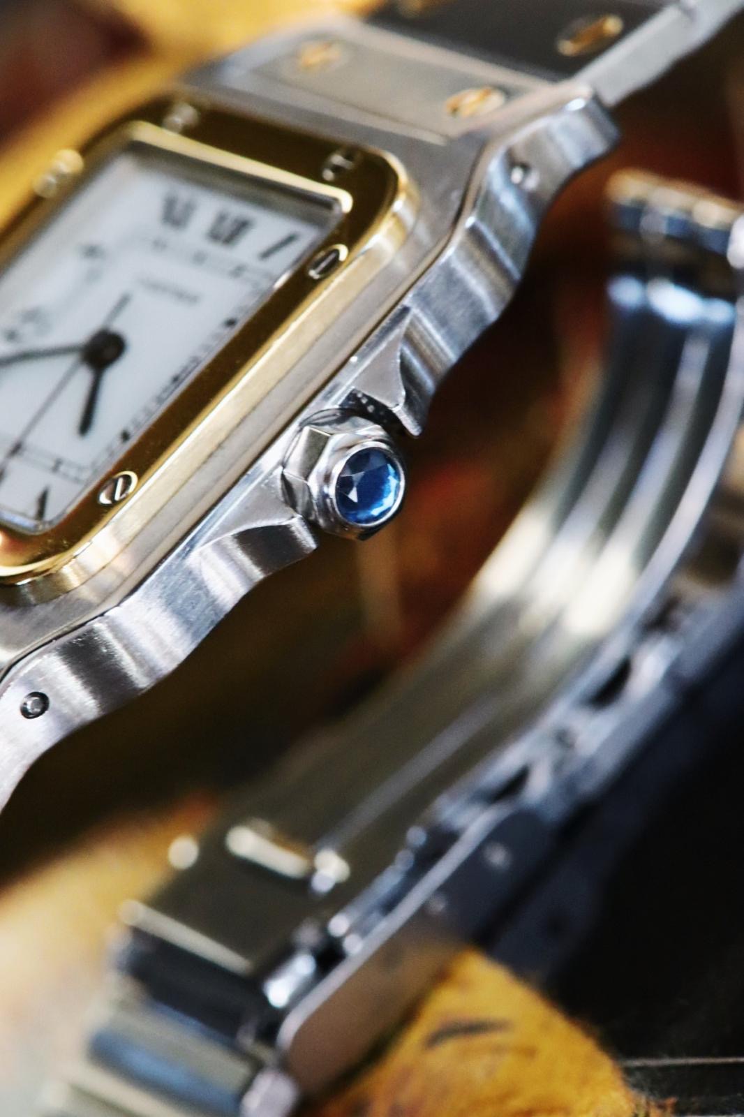 Cartier Santos Carrée 2961 Or & Acier – Cadran d’origine – MK2