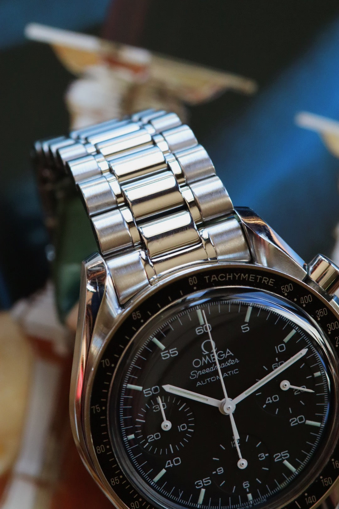 Omega Speedmaster Reduced 3510.50 – Automatique 39 mm – Cadran noir LumiNova
